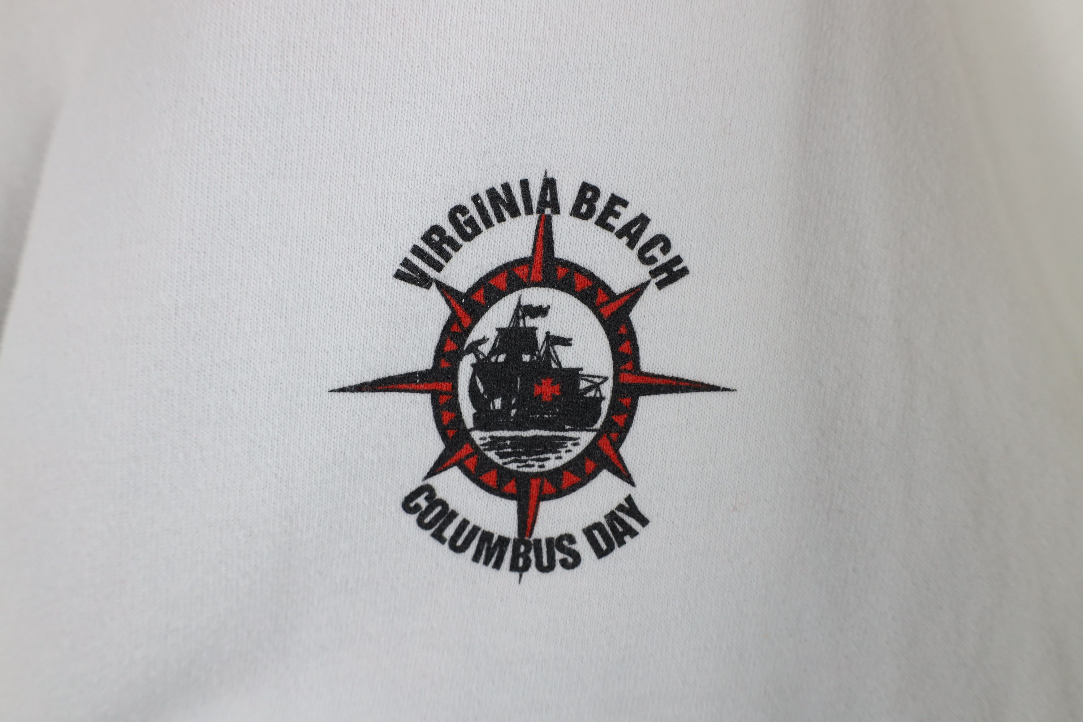Vintage Vintage 90s Columbus Day Soccer Tournament Sweatshirt USA Size US L / EU 52-54 / 3 - 4 Thumbnail