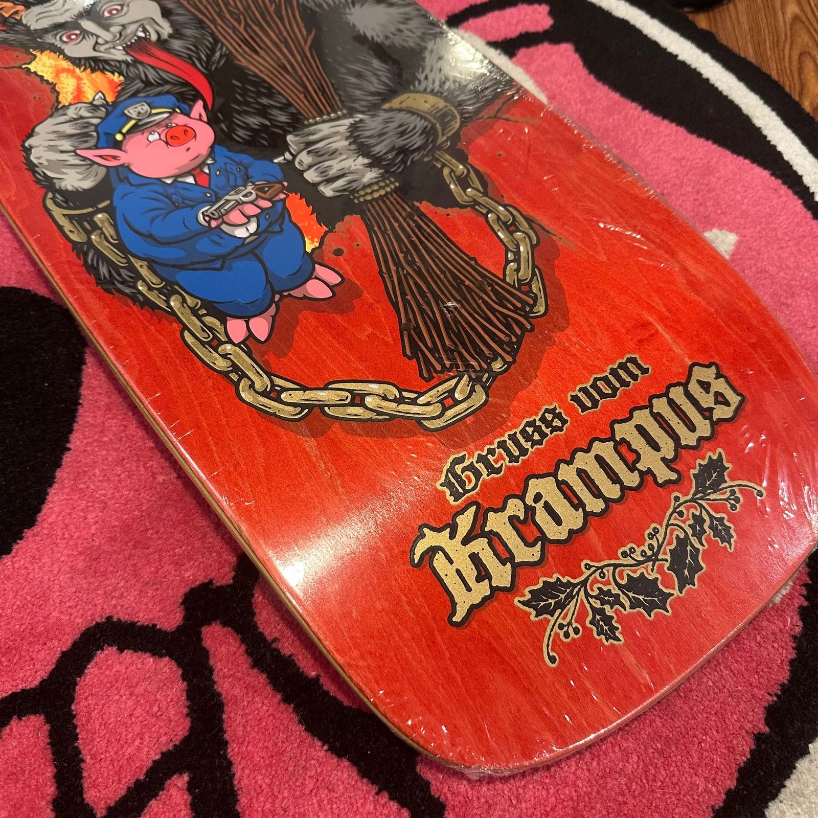 StrangeLove Skateboards StrangeLove Skateboards Krampus Deck –Size 10.5 –Hand Signed Size ONE SIZE - 9 Thumbnail