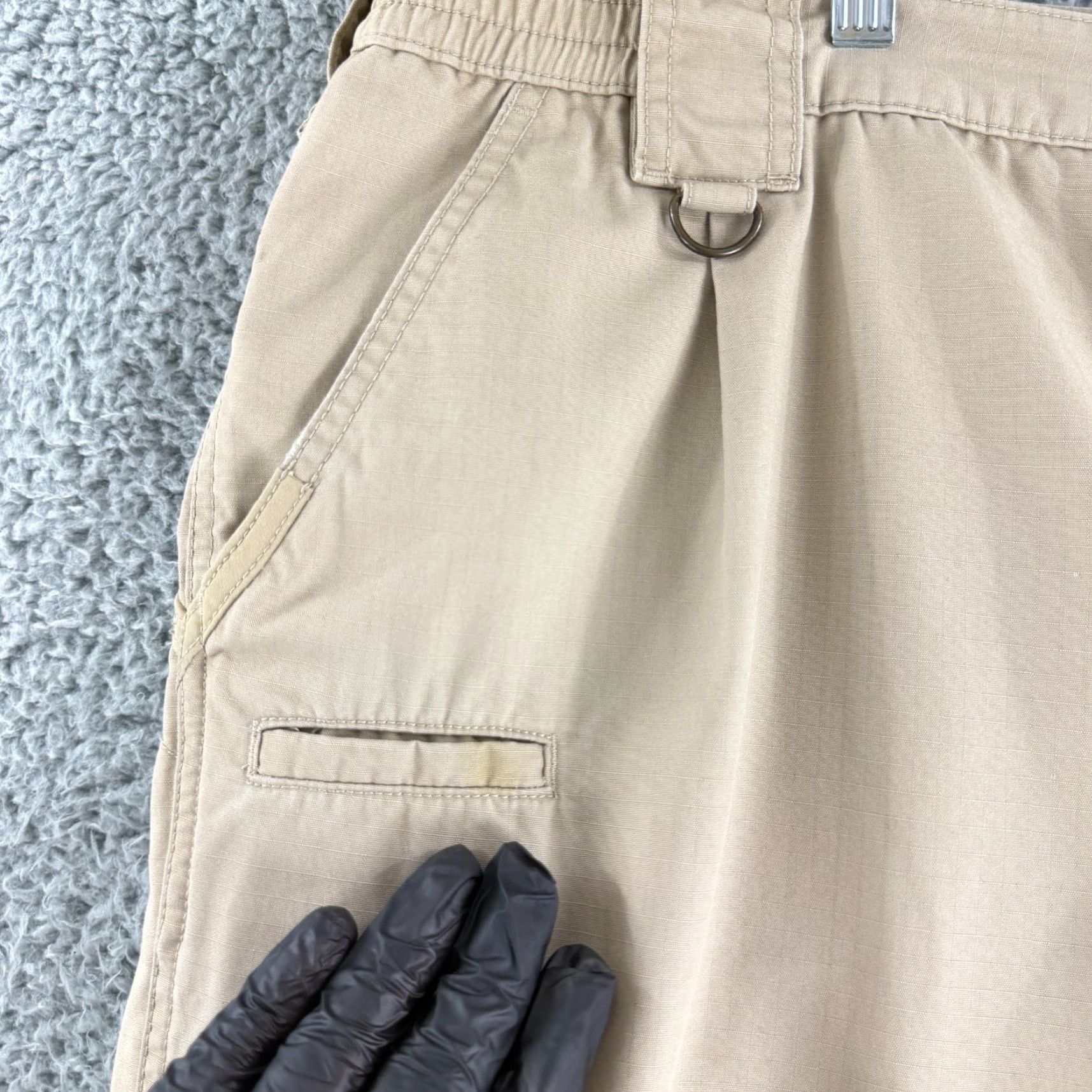 Vintage 5.11 Tactical Taclite Pro Ripstop Cargo Pant Mens 42 Beige Workwear Regular Pants Mens Beige 5.11 Taclite Pro Size US 42 / EU 58 - 3 Thumbnail