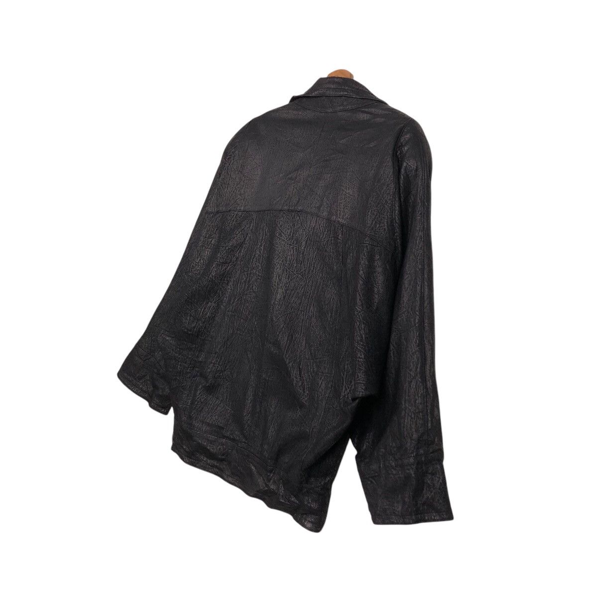 Japanese Brand 📌Vintage Bomber Leather Jacket Florence Italy Issey Miyake Size US M / EU 48-50 / 2 - 11 Thumbnail