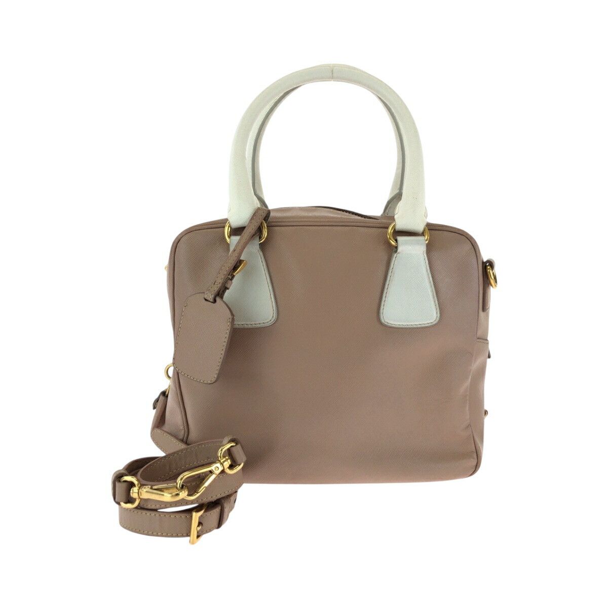 Prada Prada Saffiano 2way Shoulder Bag Leather Shoulder Bag DUTY FREE for USA