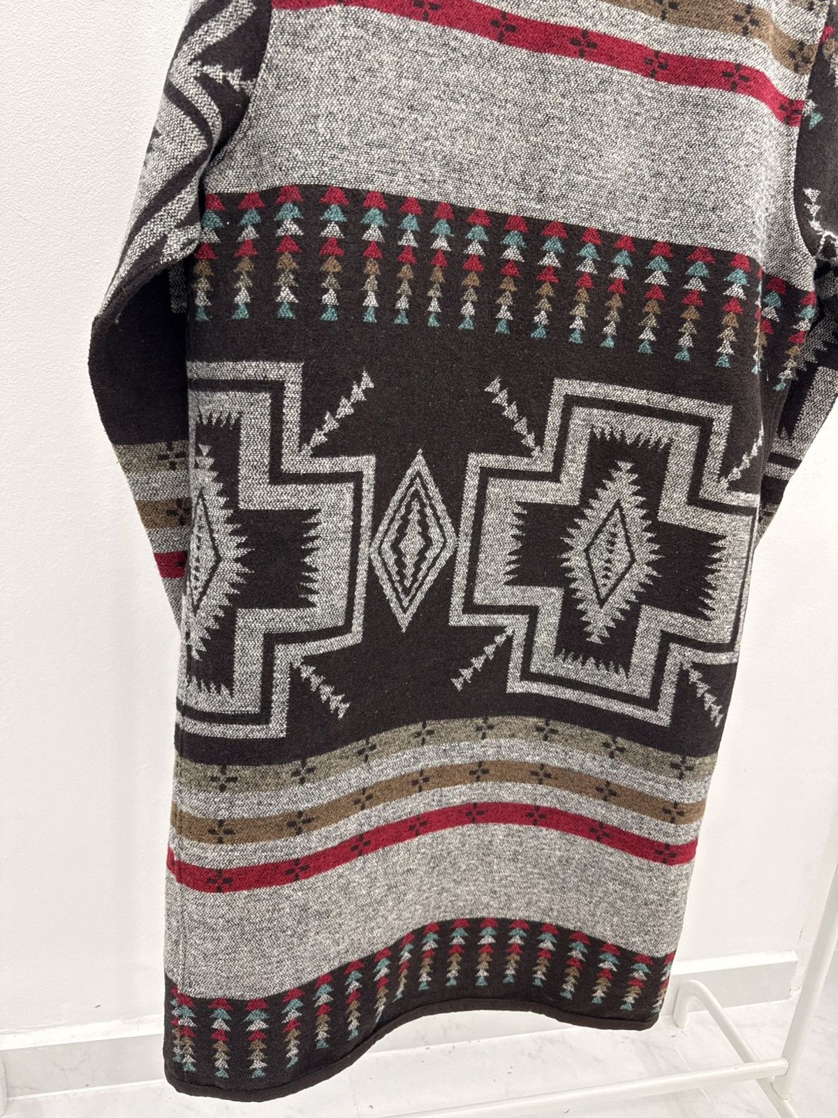 Pendleton Vintage UNBRAND American Native NAVAJO Woven Long Coat Size US L / EU 52-54 / 3 - 10 Thumbnail