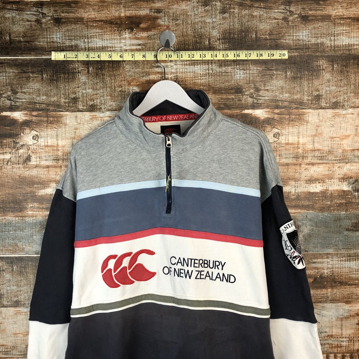 Canterbury of New Zealand × Vintage Canterbury Of New Zealand Dark Blue Polo Rugby #A1615 Size US XL / EU 56 / 4 - 4 Thumbnail