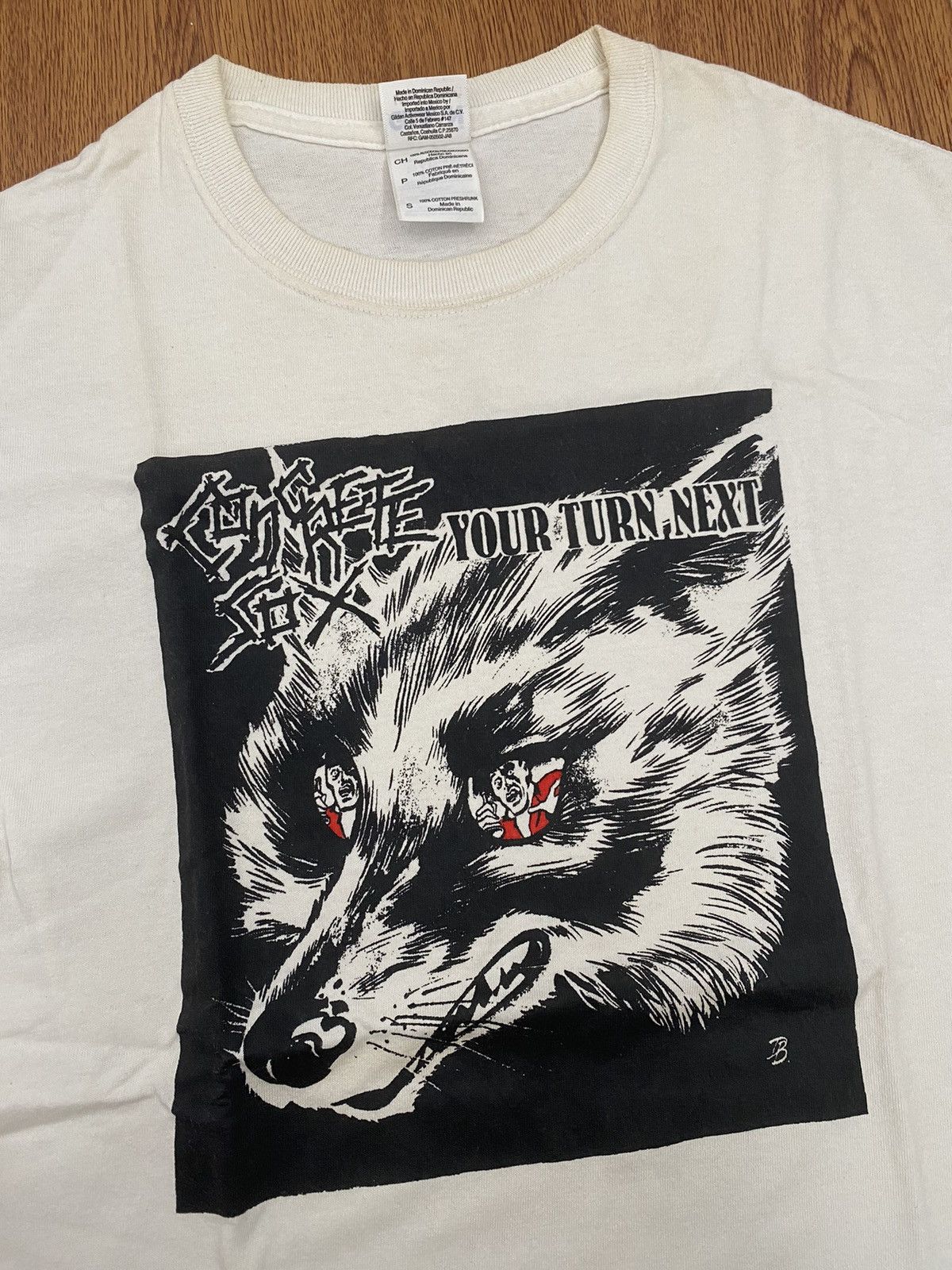Band Tees × Vintage Concrete Sox "Your turn next" 1986 album t-shirt Size US S / EU 44-46 / 1 - 2 Thumbnail