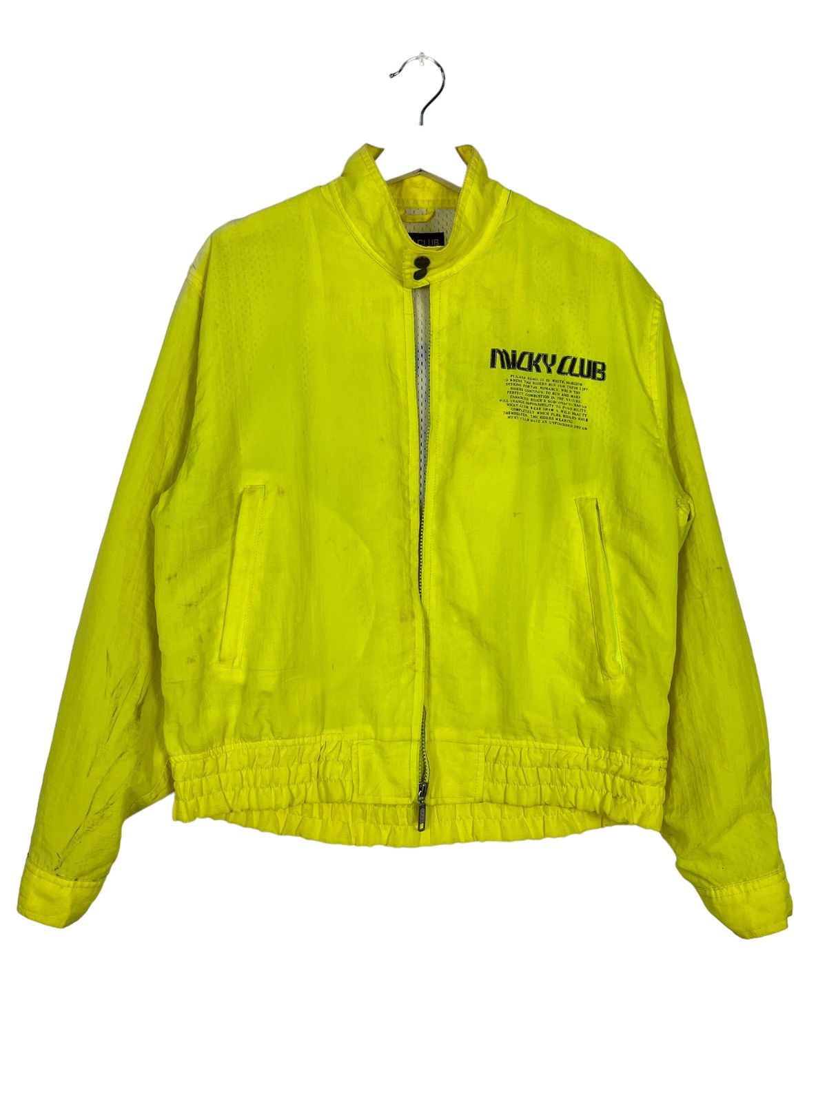 Japanese Brand 🔥 VINTAGE MICKY CLUB RACING TEAM RIDING JACKET Size US M / EU 48-50 / 2 - 1 Thumbnail
