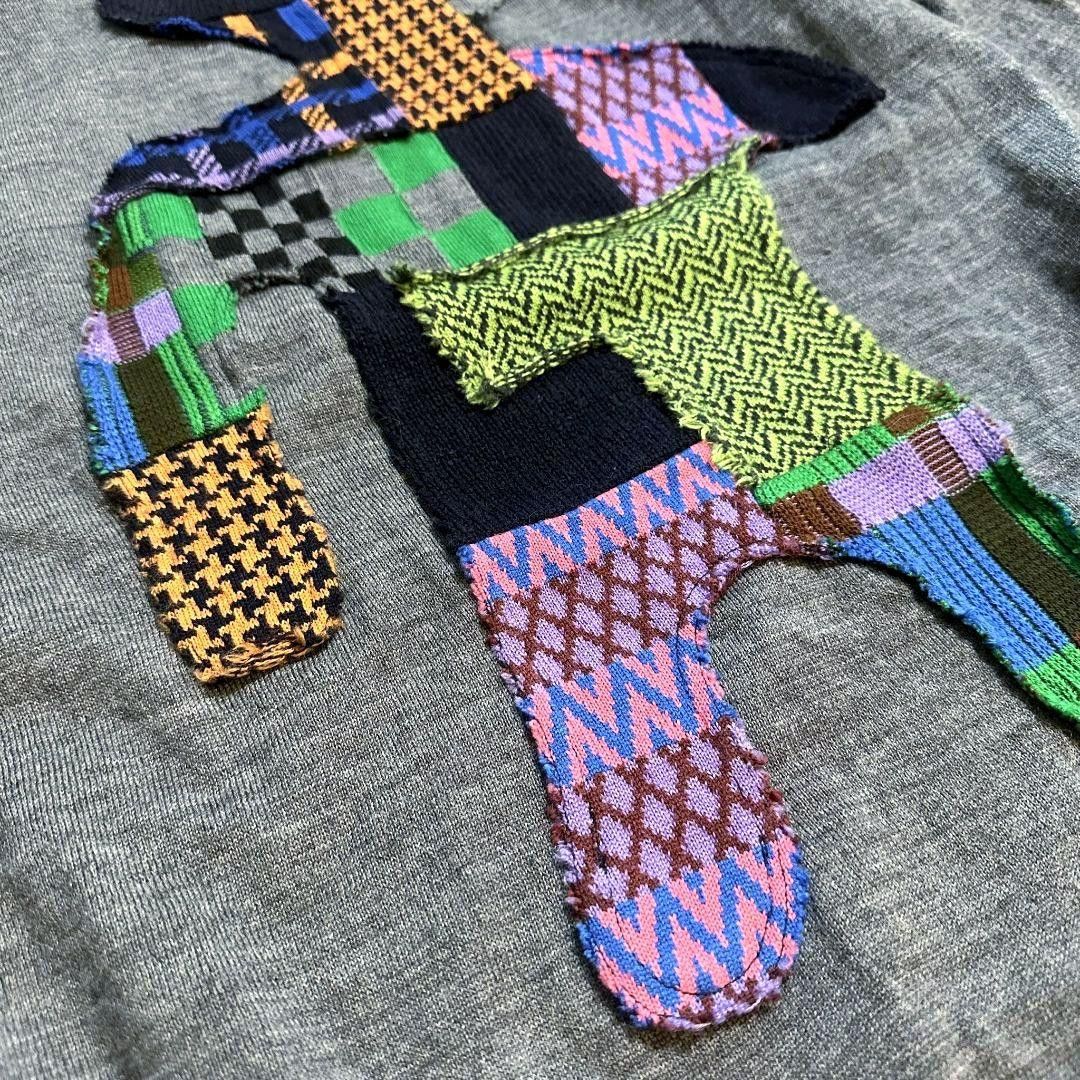 Comme des Garcons × Comme des Garcons SHIRT SS19 Crochet Patchwork Wool Knit Sweater Size US S / EU 44-46 / 1 - 4 Thumbnail