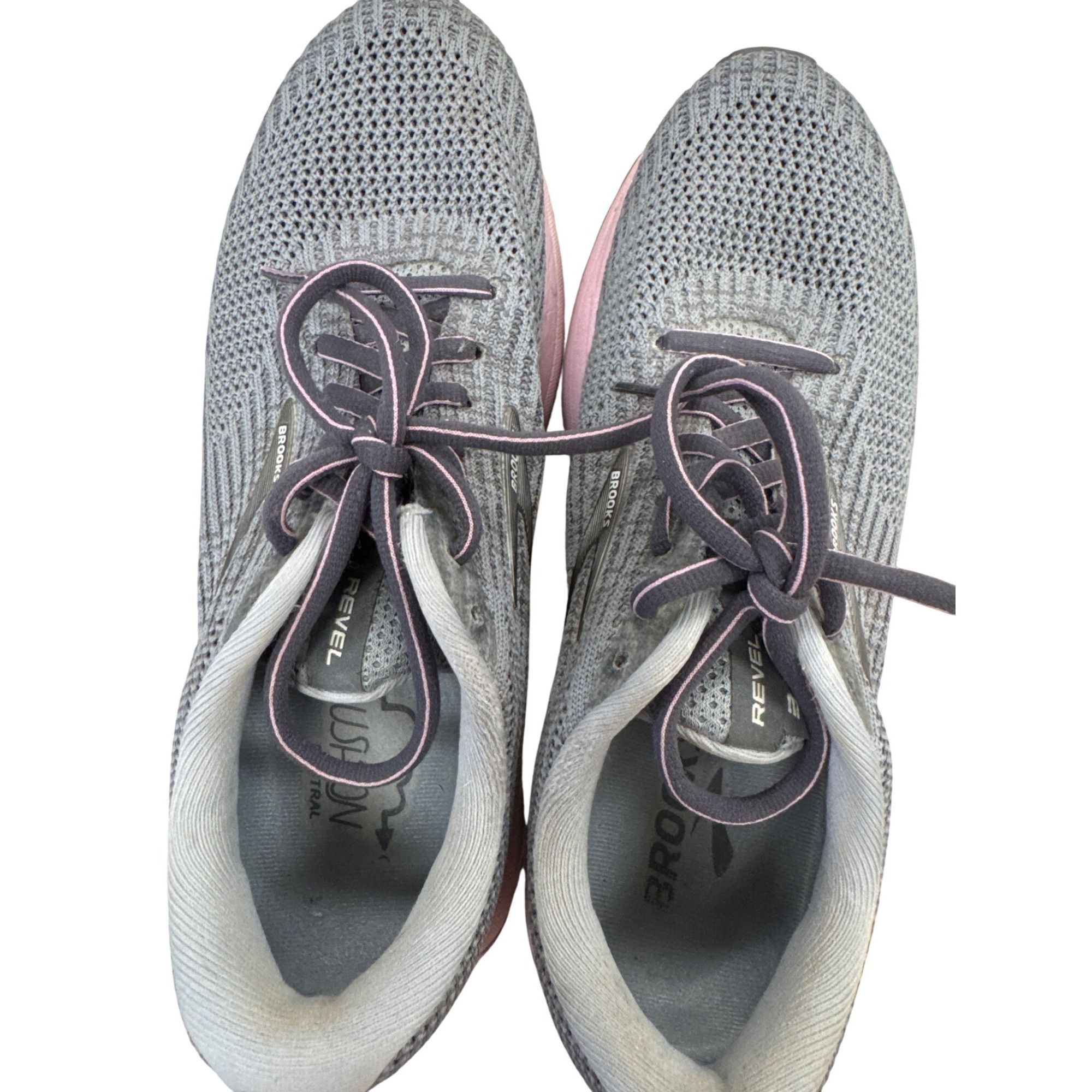 Brooks Brooks Revel 3 Womens gray pink Running Shoes sneakers 8.5 Size US 8.5 / EU 41-42 - 8 Thumbnail