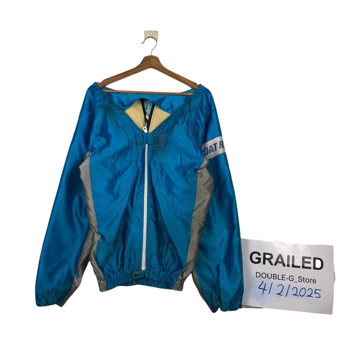 Japanese Brand 📌Vintage Boat Race Jacket Big Logo Issey Miyake Size US M / EU 48-50 / 2 - 1 Thumbnail