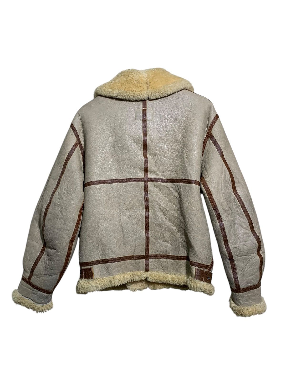 Avirex 🔥AVIREX USA SHEEPSKINS LEATHER TYPE B3 JACKETS Size US S / EU 44-46 / 1 - 4 Thumbnail