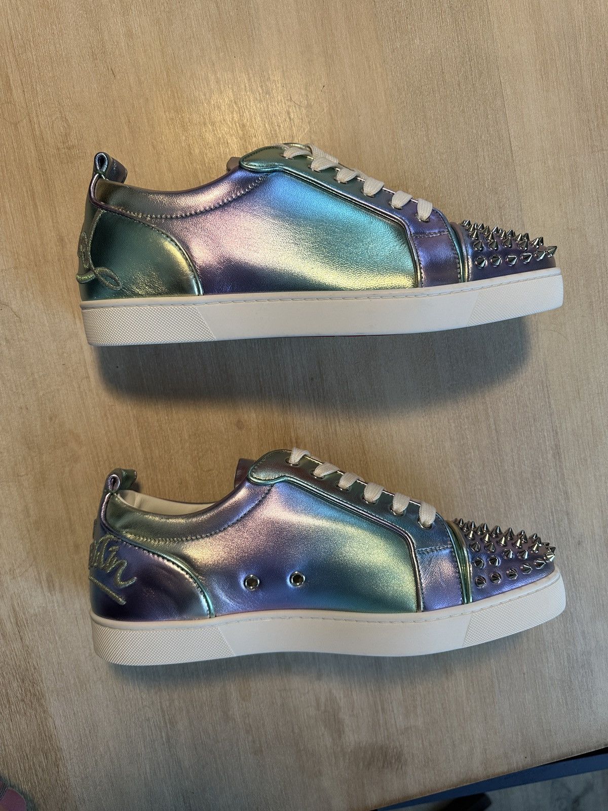 Christian Louboutin Christian Louboutin Fun Louis Junior Spikes Flat Size US 11.5 / EU 44-45 - 7 Thumbnail