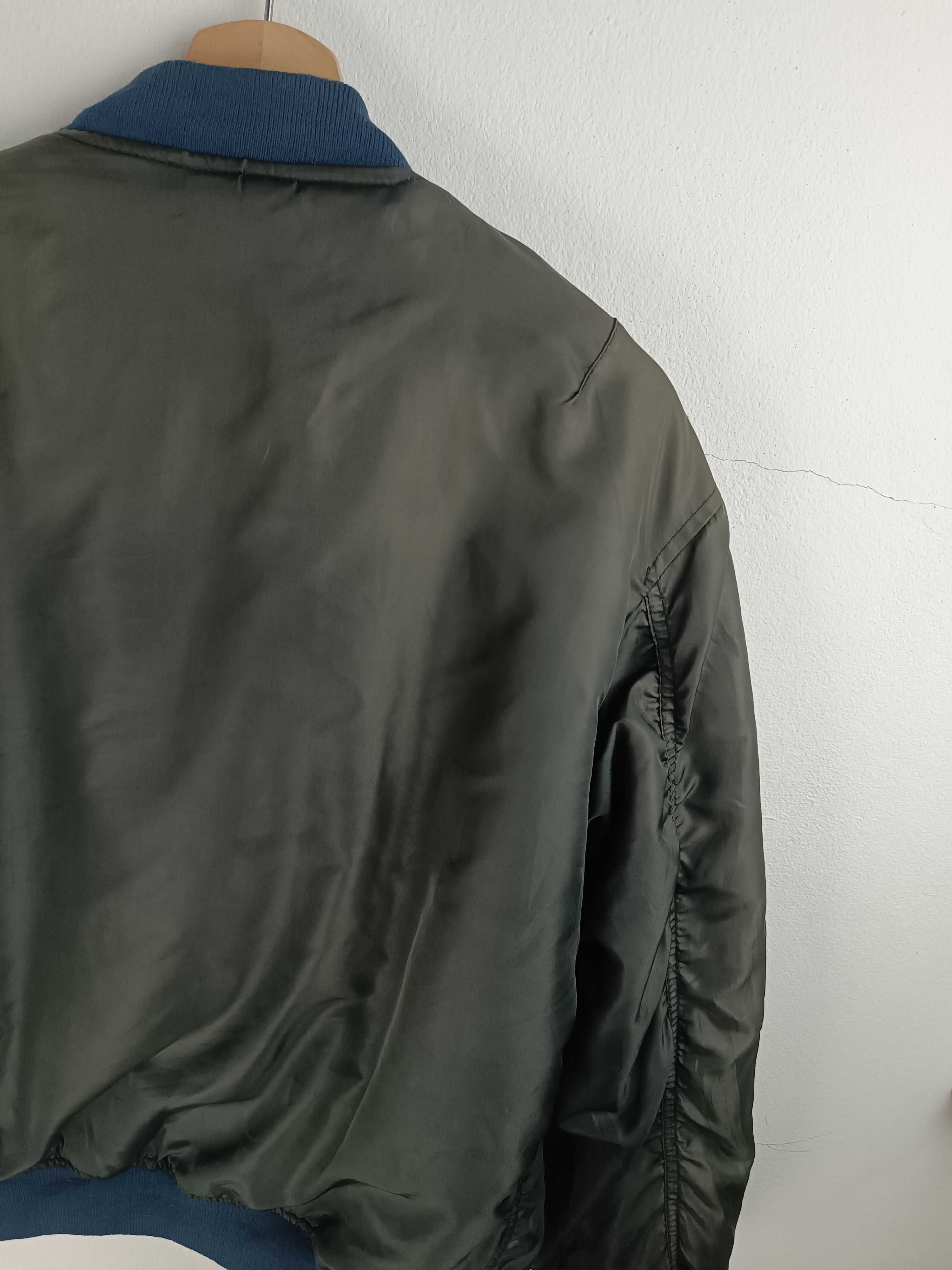 Alpha Industries VINTAGE 90S ALPHA BOMBER FIGHTER FLYERS JACKET Size US L / EU 52-54 / 3 - 9 Thumbnail