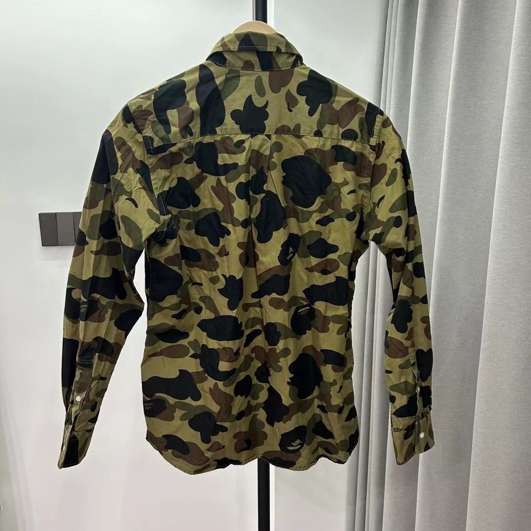 Bape 1ST CAMO BD SHIRT Size US M / EU 48-50 / 2 - 2 Thumbnail