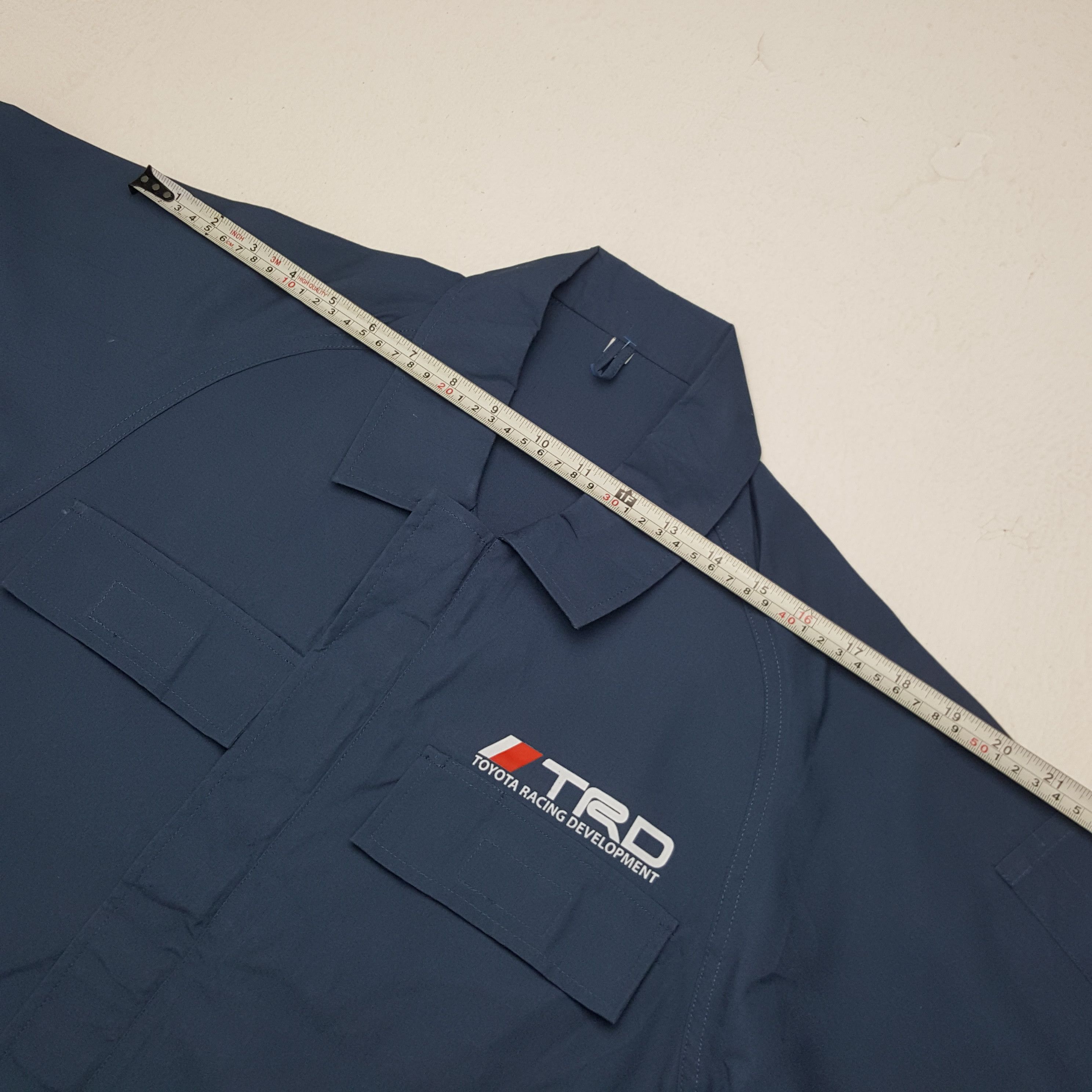 Japanese Brand × Vintage Vintage Toyota Racing Development Custom Art Worker Jacket Size US M / EU 48-50 / 2 - 7 Thumbnail