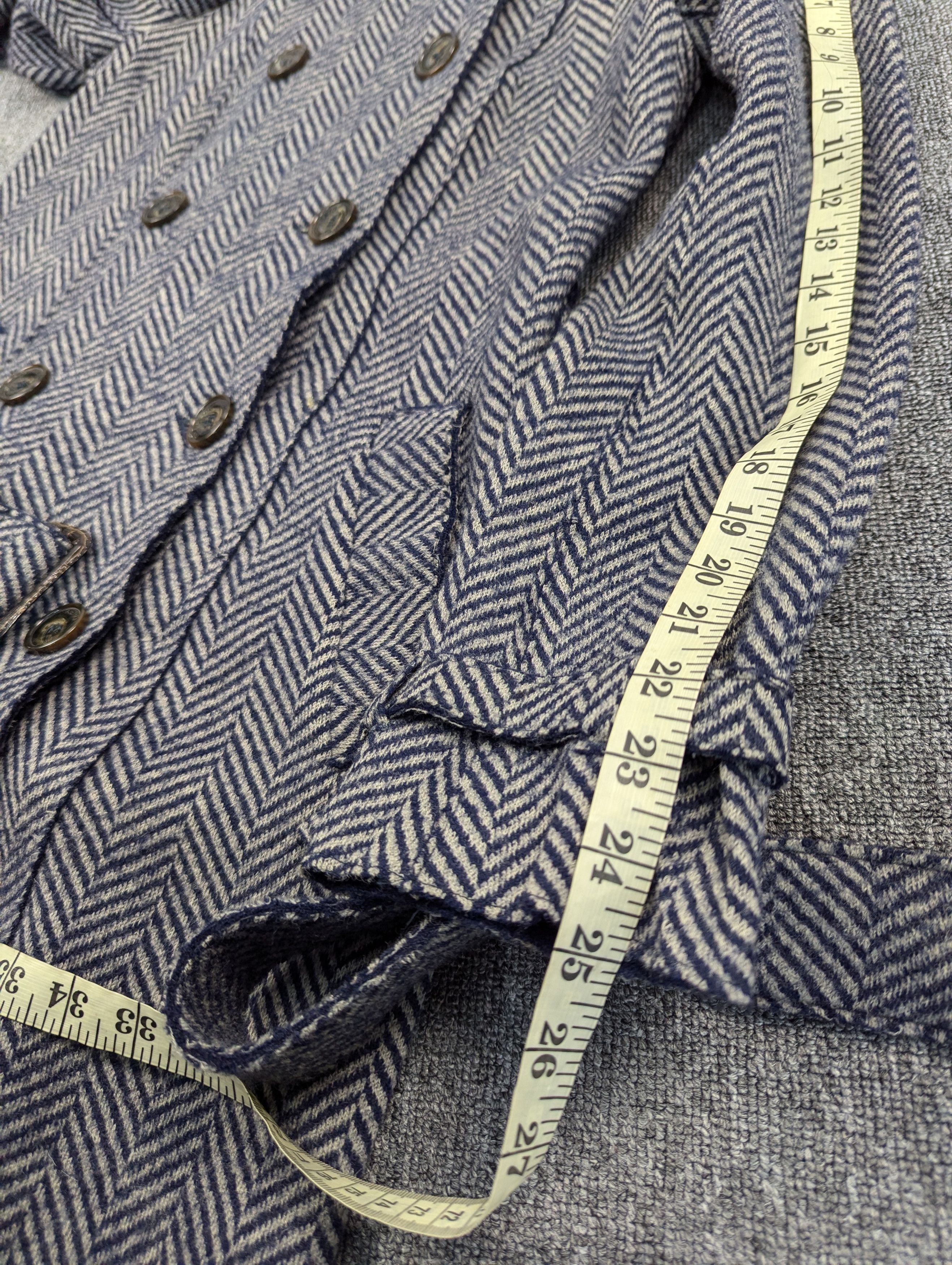 Max Mara Max Mara Weekend Line Herringbone Coat Jacket With Belted Size S / US 4 / IT 40 - 23 Thumbnail