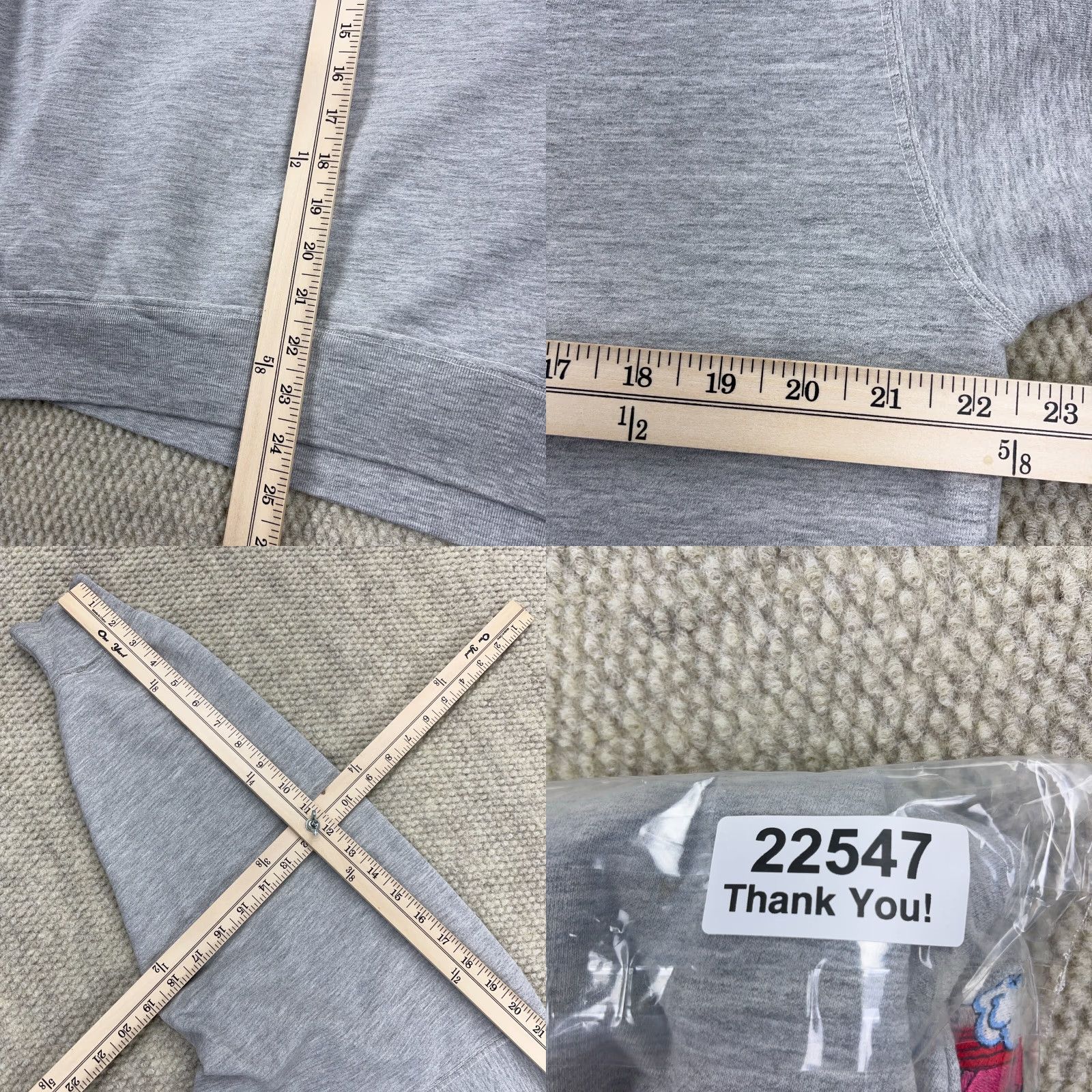 FRED VINTAGE Blitz Studios Sweatshirt Men XL Gray Crew Neck Embroidered Fred 90s Cartoon Retro Logo Pullover Size US XL / EU 56 / 4 - 9 Thumbnail