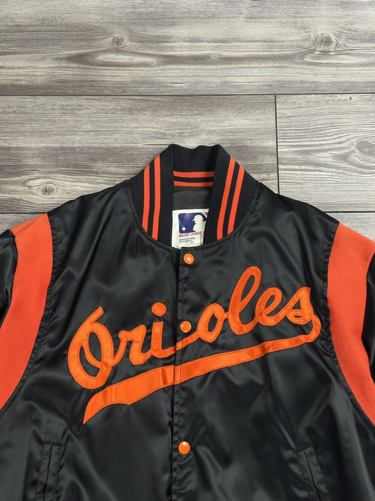 MLB Vintage 80’s Baltimore Orioles Jacket Size US XL / EU 56 / 4 - 2 Thumbnail