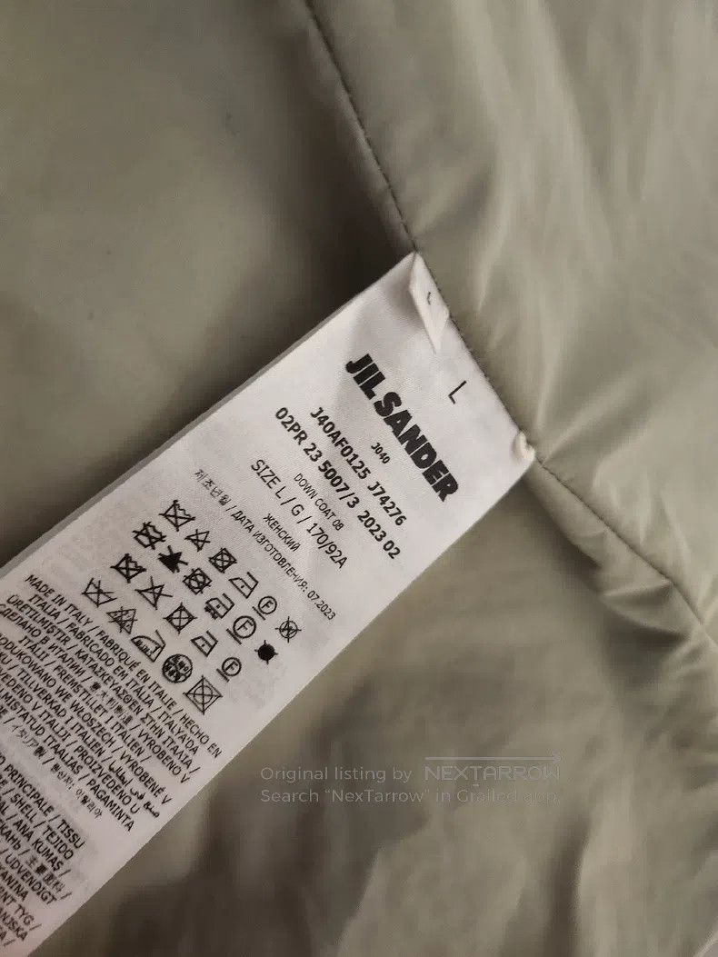 Jil Sander Jil Sander Women's Hooded Long Down Jacket Size L / US 10 / IT 46 - 2 Thumbnail