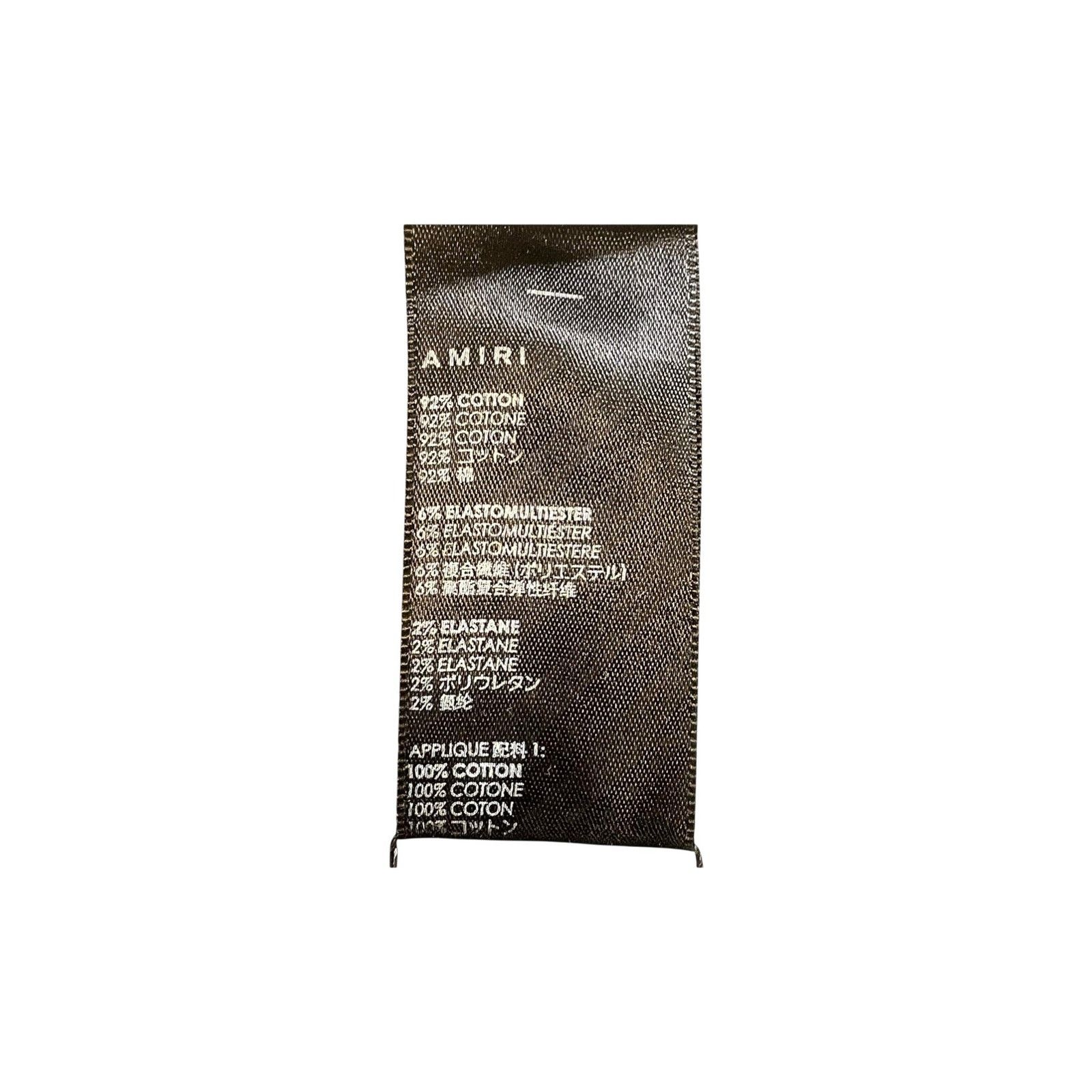 Amiri Amiri "Star Hawaii Patchwork" Light Wash Jeans Size US 34 / EU 50 - 8 Thumbnail