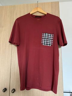 NEW W/ TAGS LOUIS VUITTON MEN LV SIGNATURE RED TEE T-SHIRT RARE L