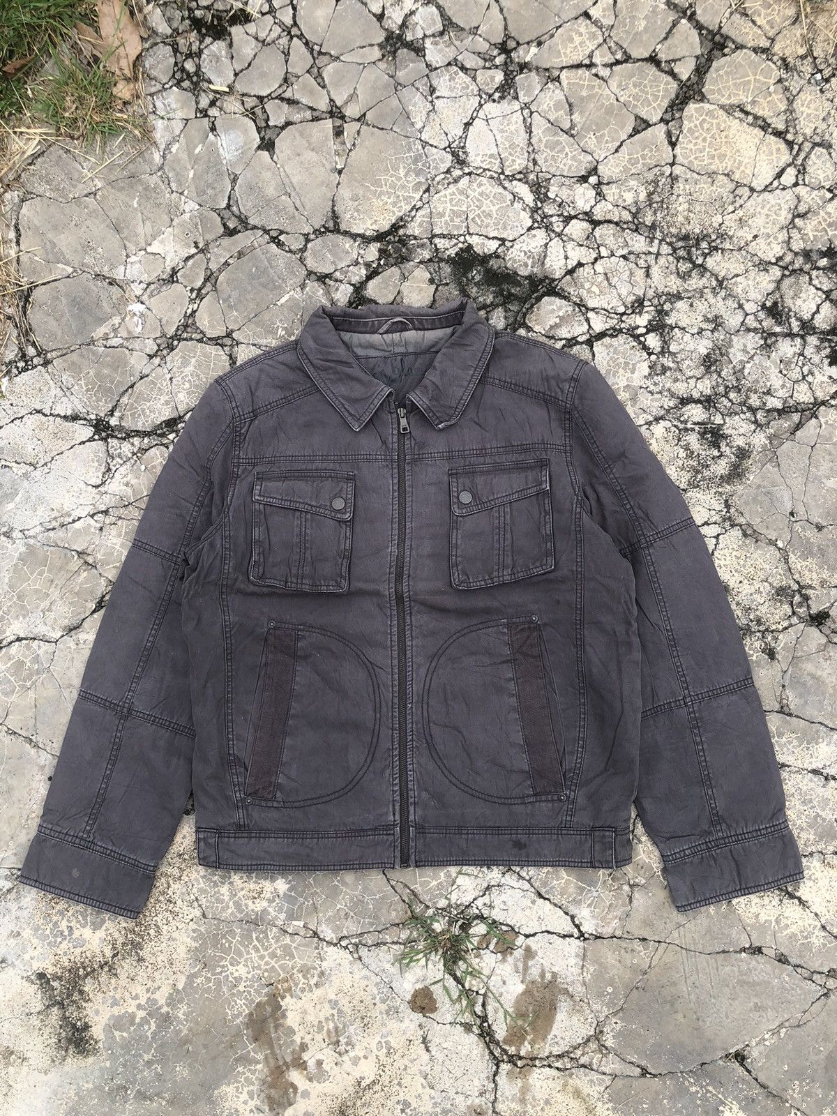 Vintage Vintage Chaqueta Springfield Military Jacket Size US L / EU 52-54 / 3 - 1 Thumbnail