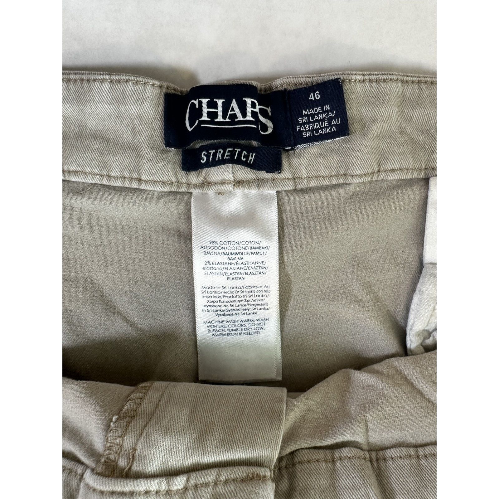 Chaps Chaps Ralph Lauren Chino Shorts Stretch Tan Sz46 Preppy Golf Size US 44 / EU 60 - 2 Thumbnail