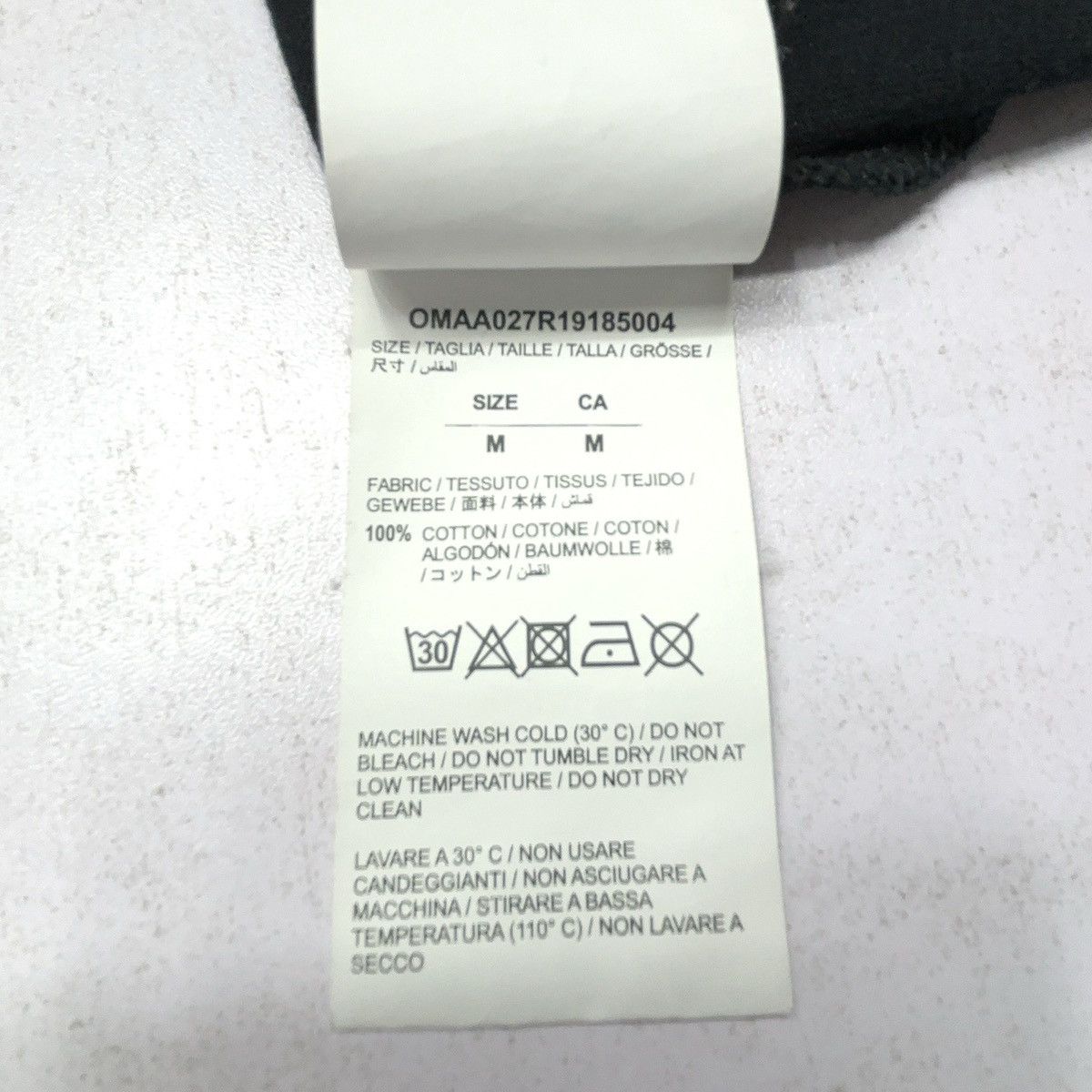 Off-White Off-White OMAA027R19185004 T-Shirt Size US M / EU 48-50 / 2 - 5 Thumbnail