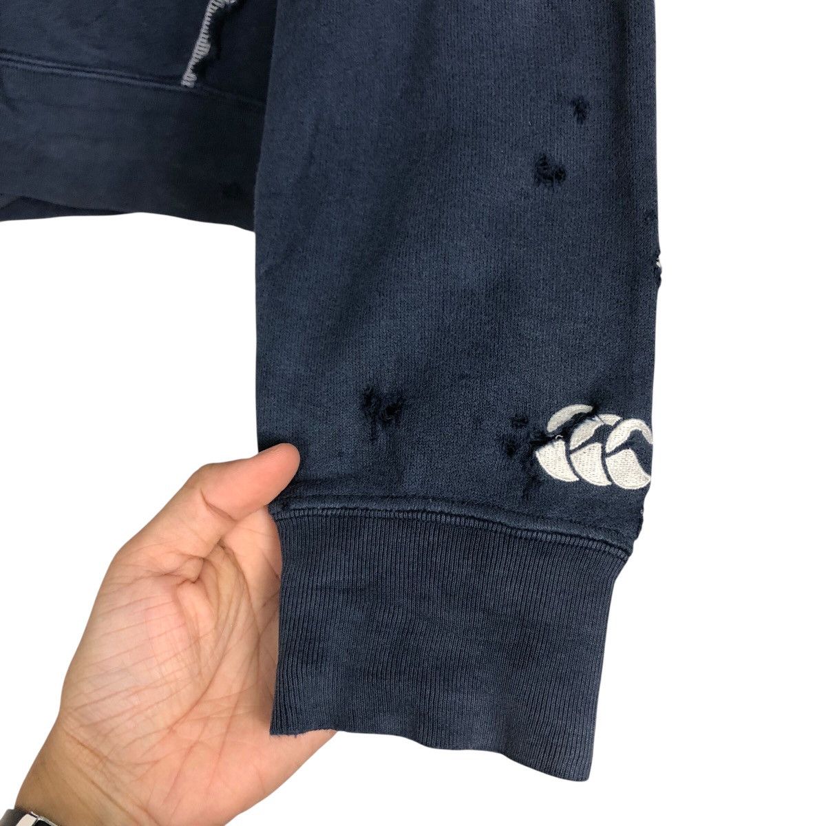 Canterbury of New Zealand × Japanese Brand × Vintage 📌Vintage Zipper Jacket Canterbury Distressed Design Size US M / EU 48-50 / 2 - 17 Thumbnail