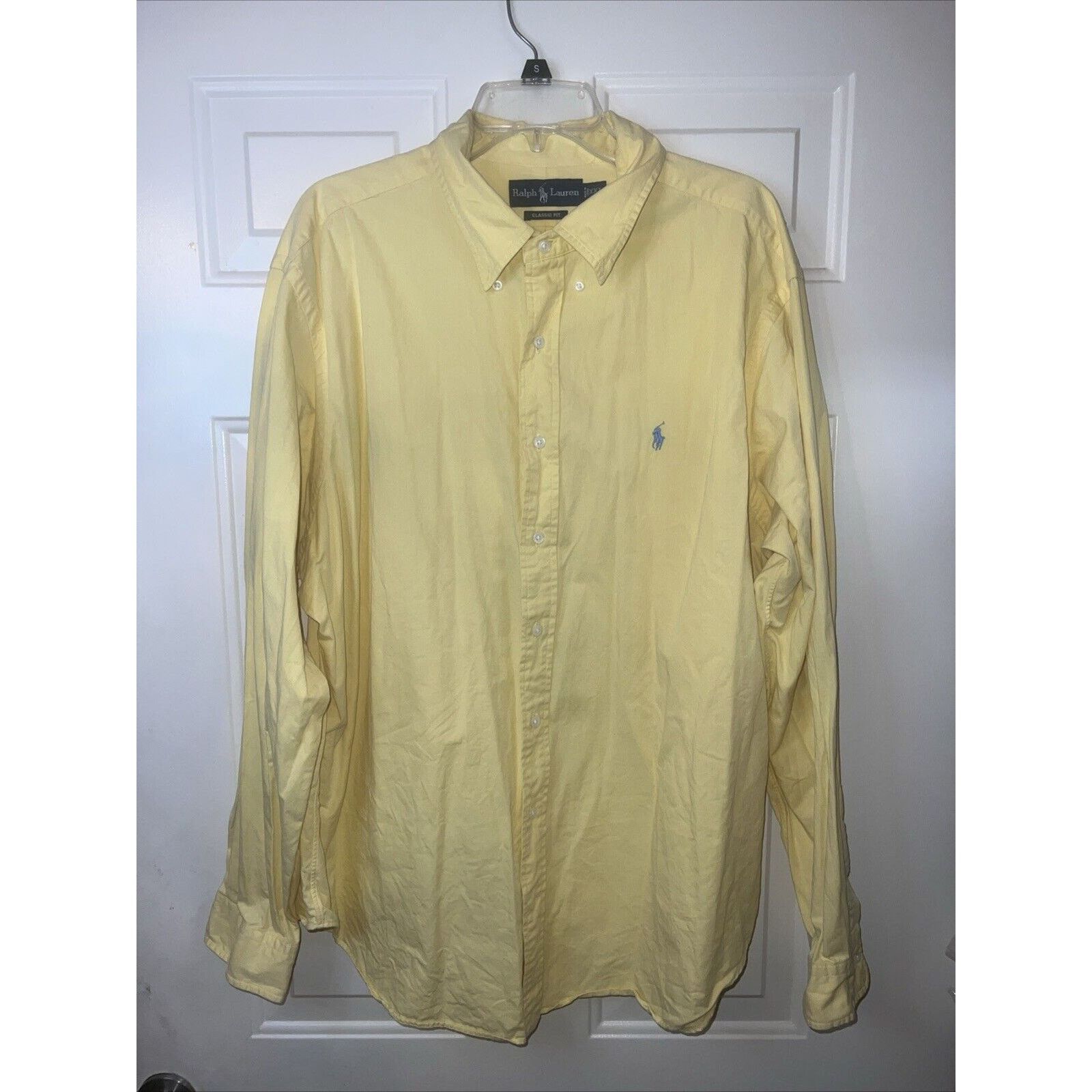 Polo Ralph Lauren Polo Ralph Lauren Shirt Men’s XXL Yellow Casual Button Up Size US XXL / EU 58 / 5 - 1 Thumbnail