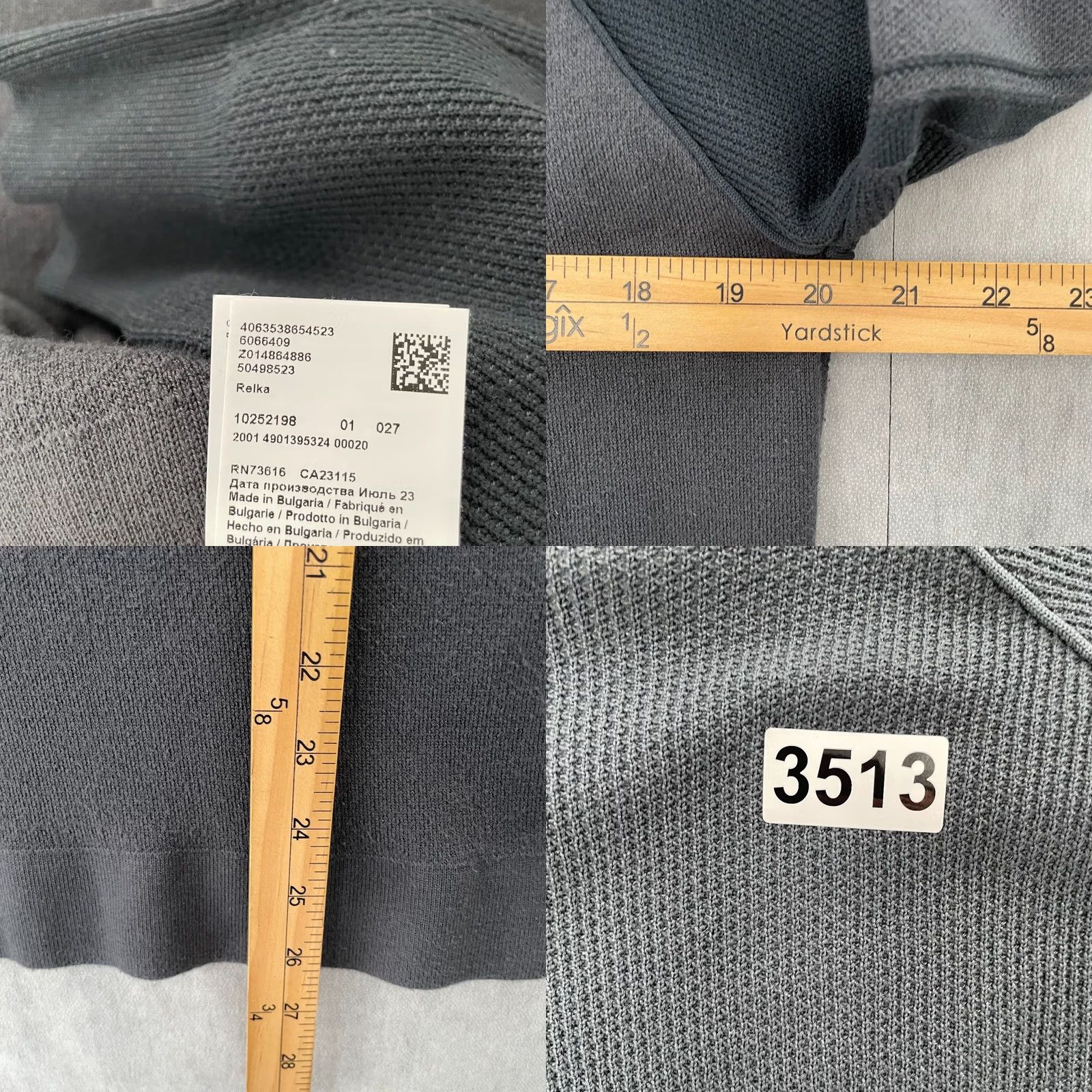 Hugo Boss VINTAGE Boss Sweater Adult Medium Gray Relka Thermal Comfort Crew Neck Pullover Mens M Size US M / EU 48-50 / 2 - 8 Thumbnail