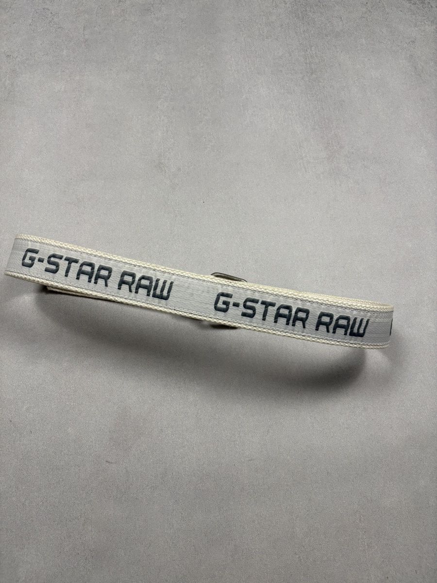 Japanese Brand Vintage Belt Y2K G-star Raw Japanese Style Punk Streetwear Size ONE SIZE - 3 Thumbnail