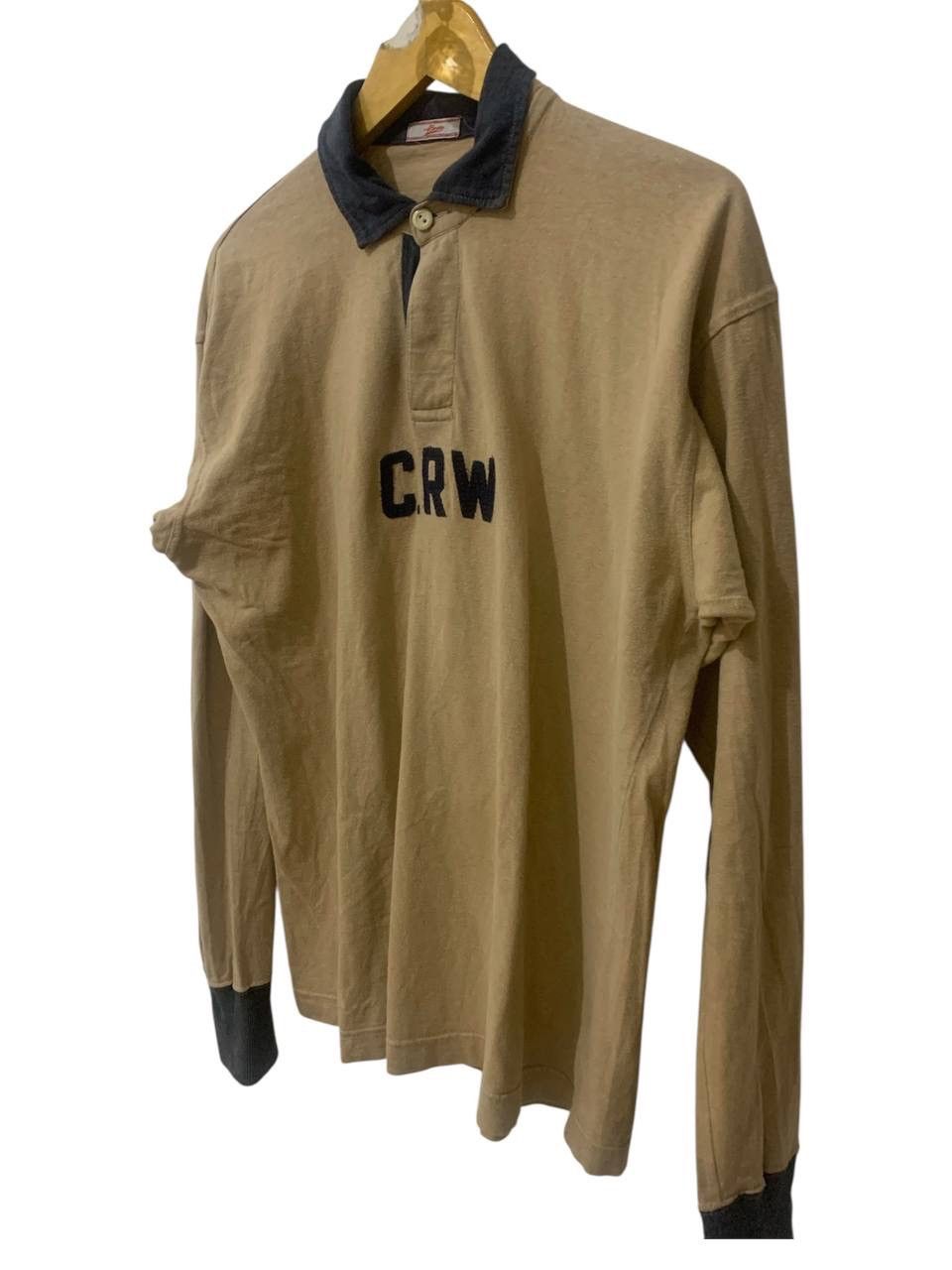 45rpm 1990s 45rpm C.R.W Polo Long Sleeve Shirt Size US L / EU 52-54 / 3 - 5 Thumbnail