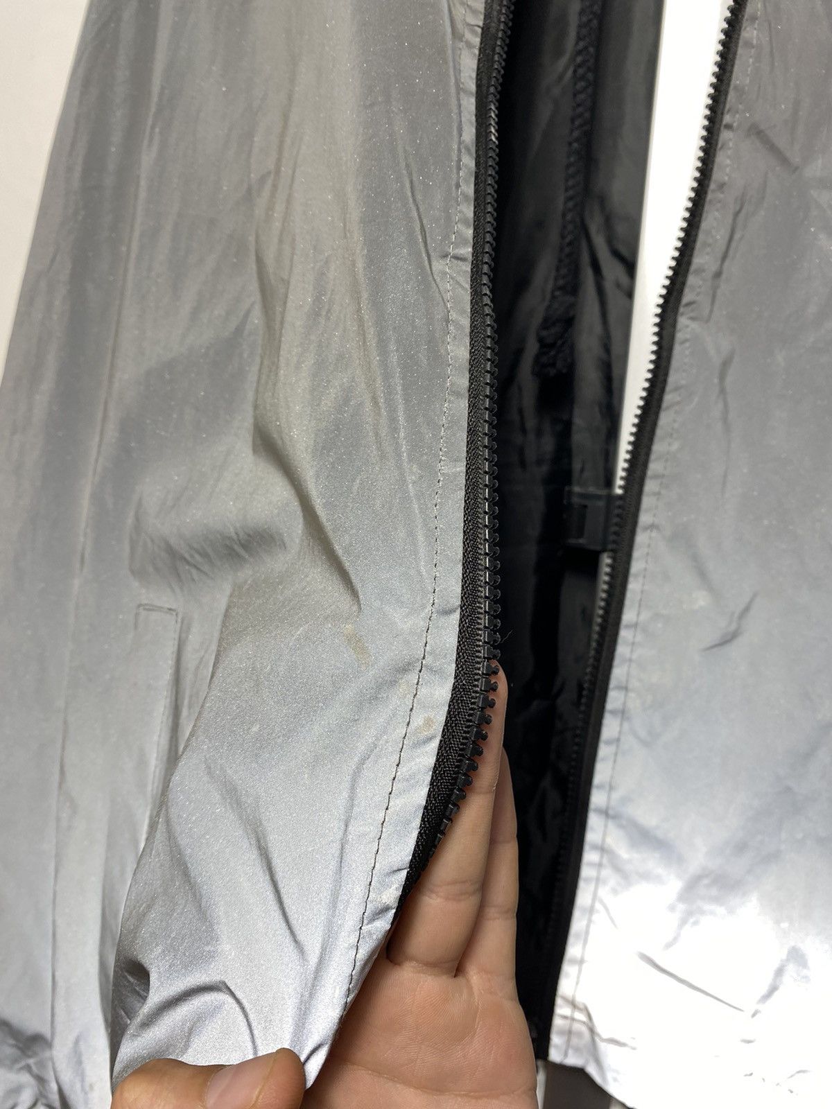 Vintage Adidas Kanye West Yeezus tour reflective windbreaker jacket Size US M / EU 48-50 / 2 - 10 Thumbnail