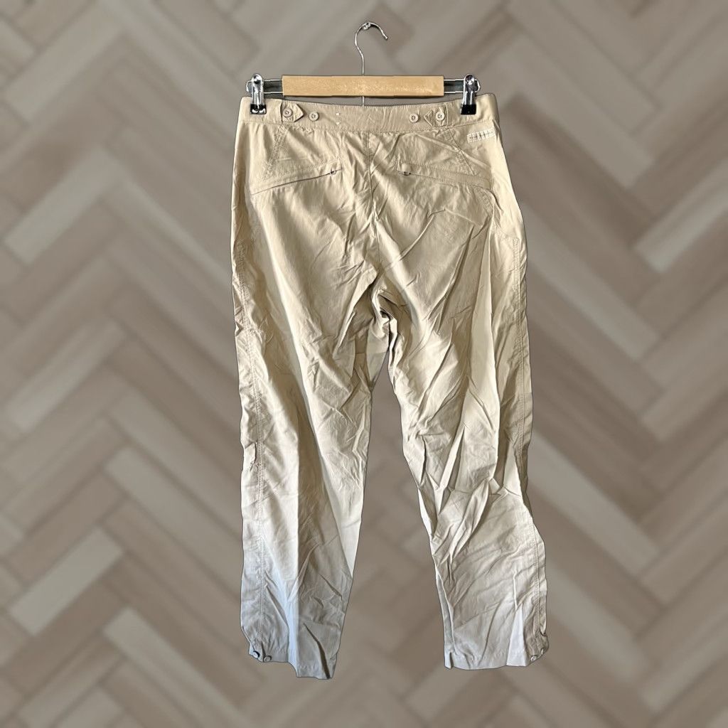 Royal Robbins VINTAGE Royal Robbins Khaki Nylon Outdoor Hiking Pants Womens 6 Beige 30 Inseam Pants Size 28" / US 6 / IT 42 - 1 Thumbnail