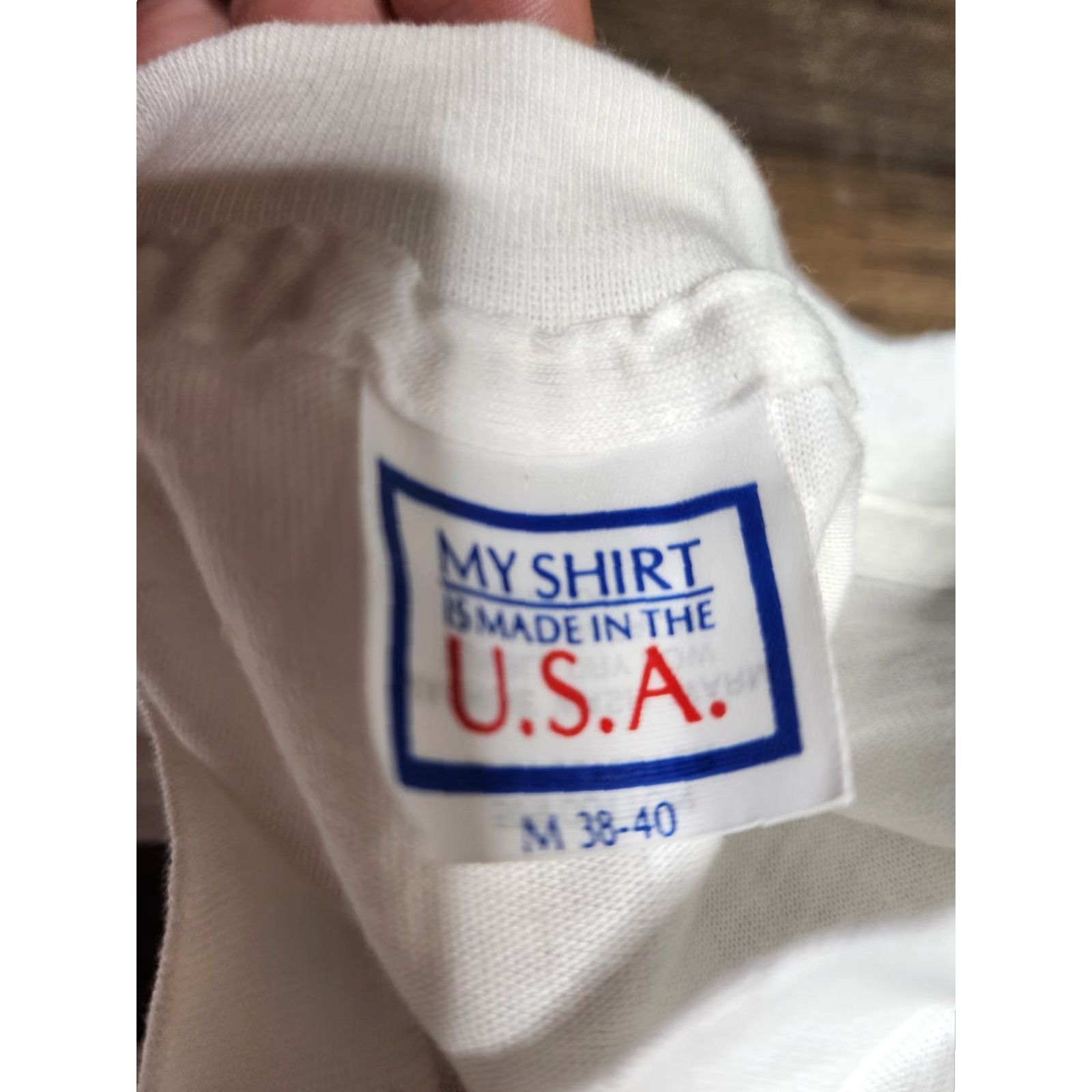 Vintage VINTAGE Men's M Coca Cola Liberty Centennial T-Shirt USA 80s Patriotic Cotton Sleeve Crew Neck Size US M / EU 48-50 / 2 - 7 Thumbnail