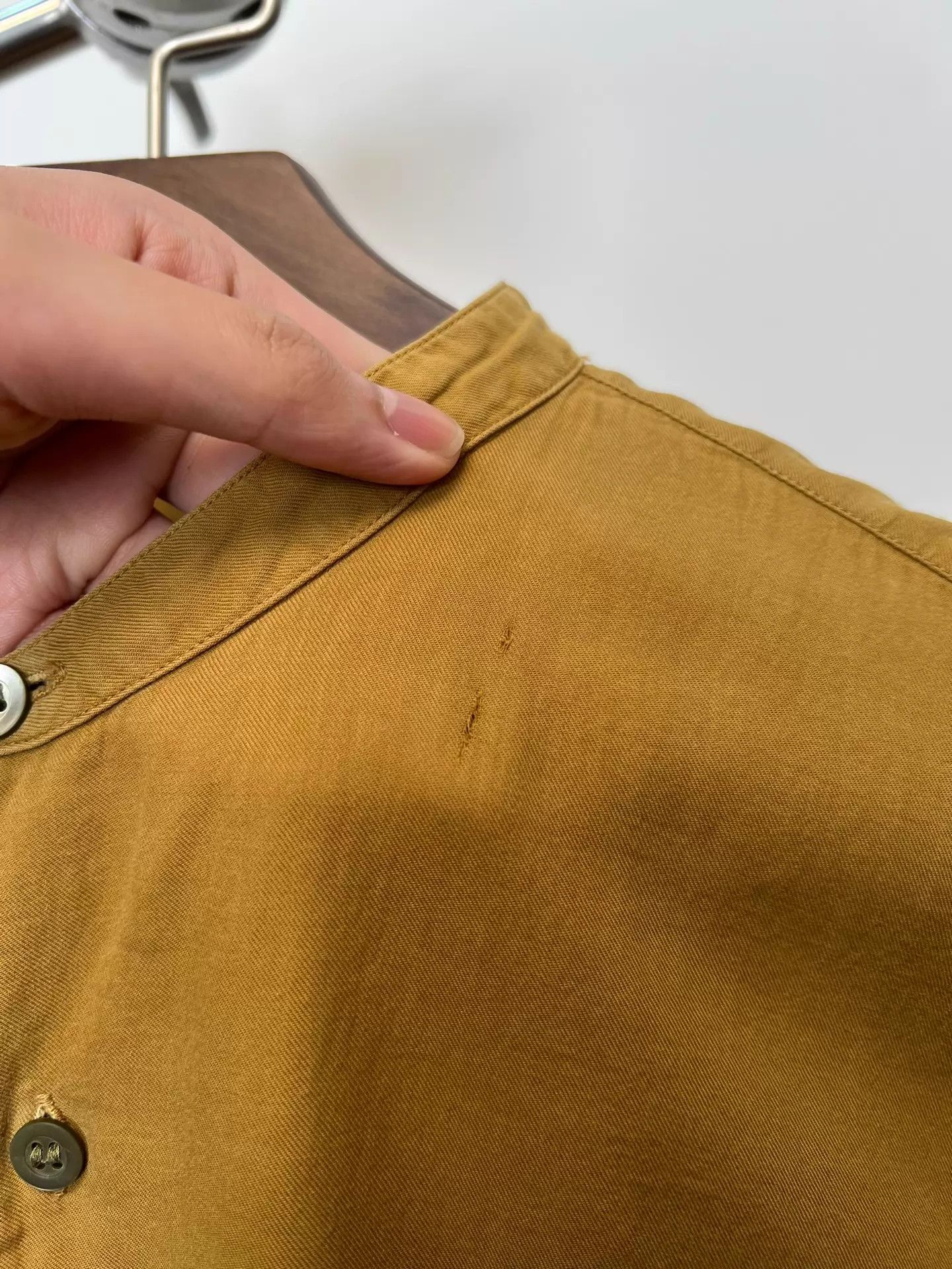 Dries Van Noten Dries Van Noten Henley court shirt unique color size 44 Size US S / EU 44-46 / 1 - 7 Thumbnail