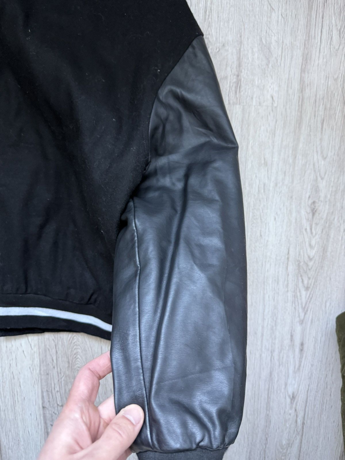 Starter Starter Black Label Varsity Jacket Wool LeatherOversized Fit Size US S / EU 44-46 / 1 - 18 Thumbnail