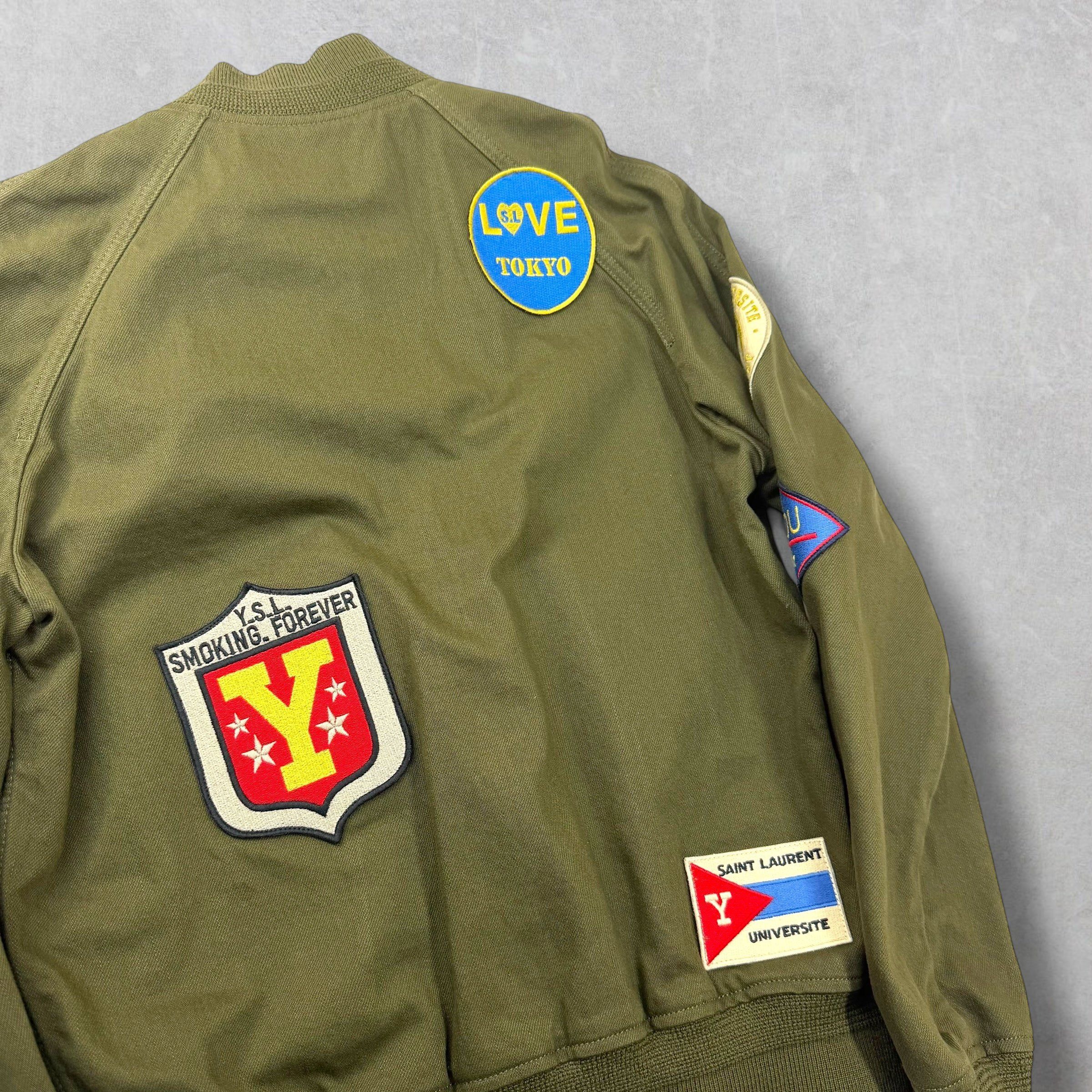 Other Saint Laurent Souvenir Patch Teddy Varsity Jacket S Size US S / EU 44-46 / 1 - 5 Thumbnail