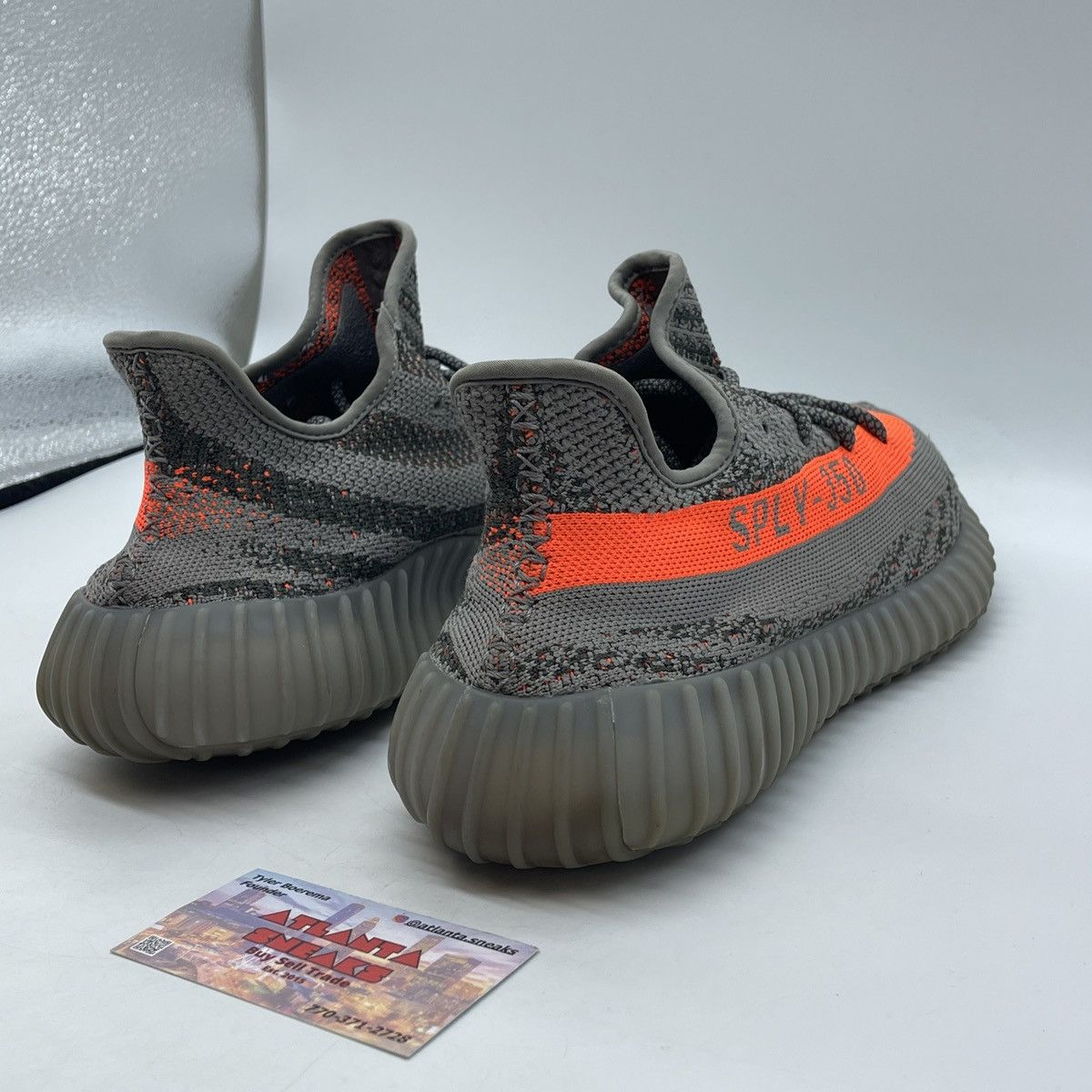 Adidas Yeezy boost 350 bluga reflective Size US 11.5 / EU 44-45 - 5 Thumbnail
