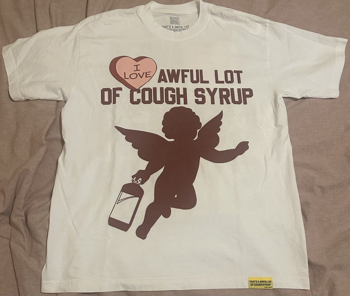 Awful Lot Of Cough Syrup Valentines Tee