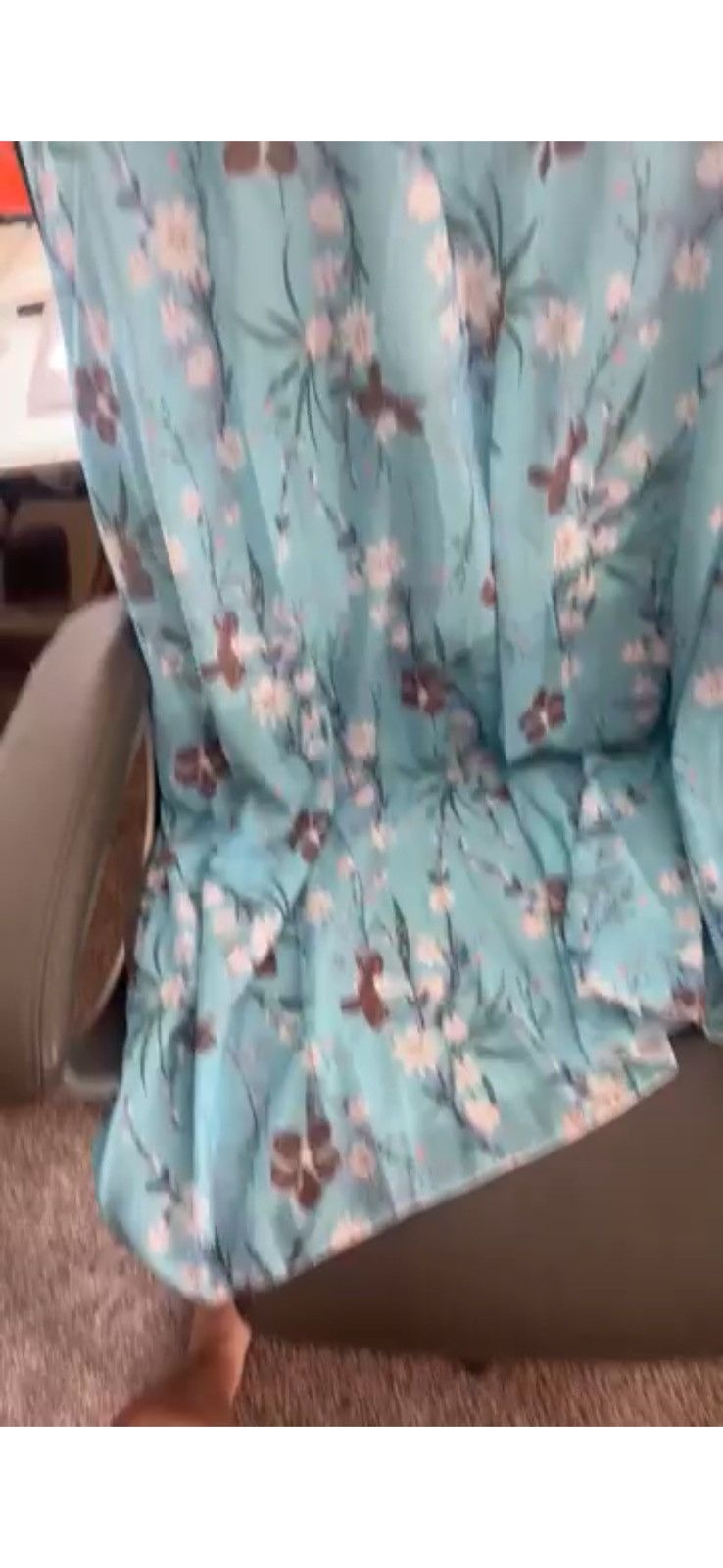 Other Blue floral dress Size S / US 4 / IT 40 - 2 Thumbnail