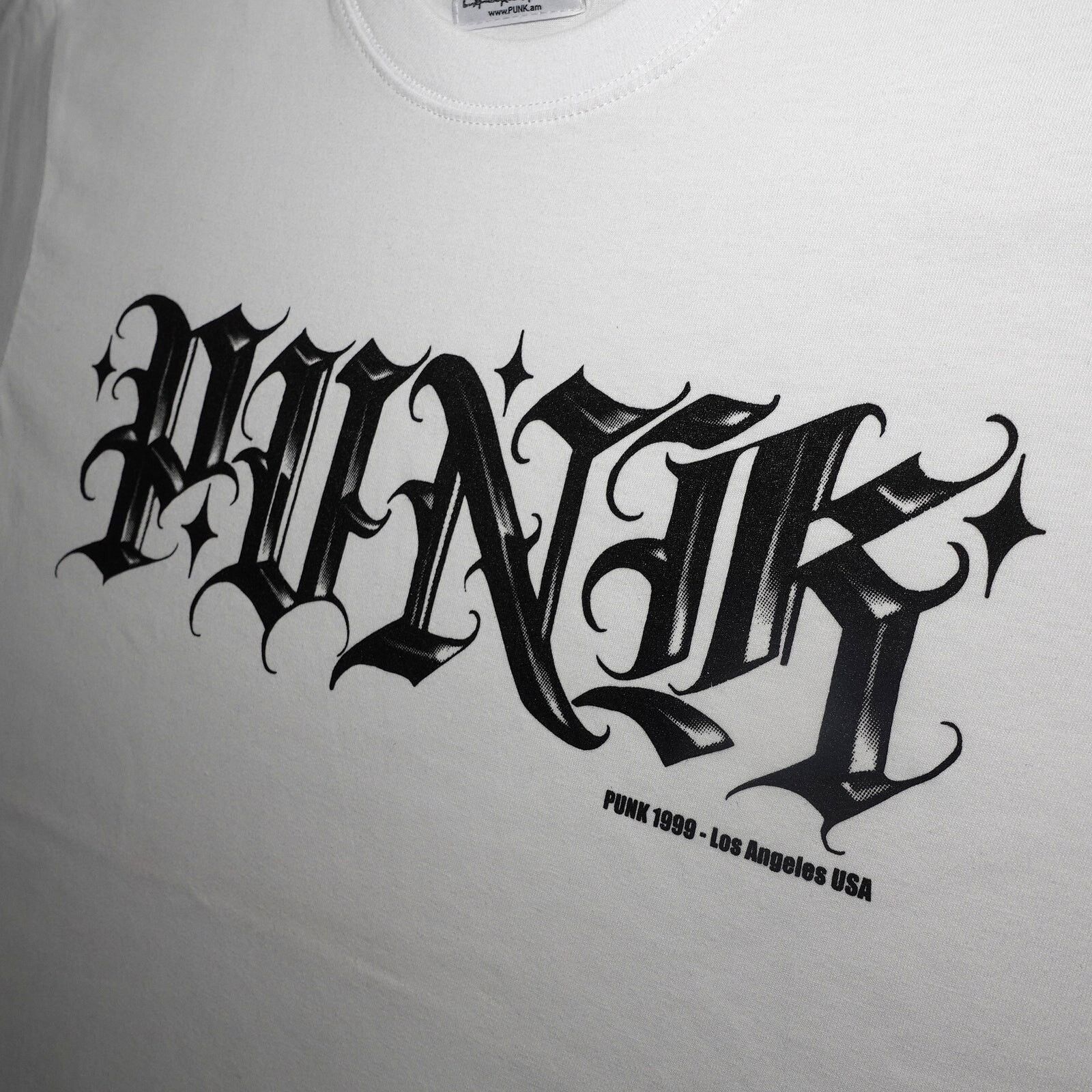Other Punk Letras Los Angeles White 100% Cotton Metal sz XL Size US XL / EU 56 / 4 - 4 Thumbnail