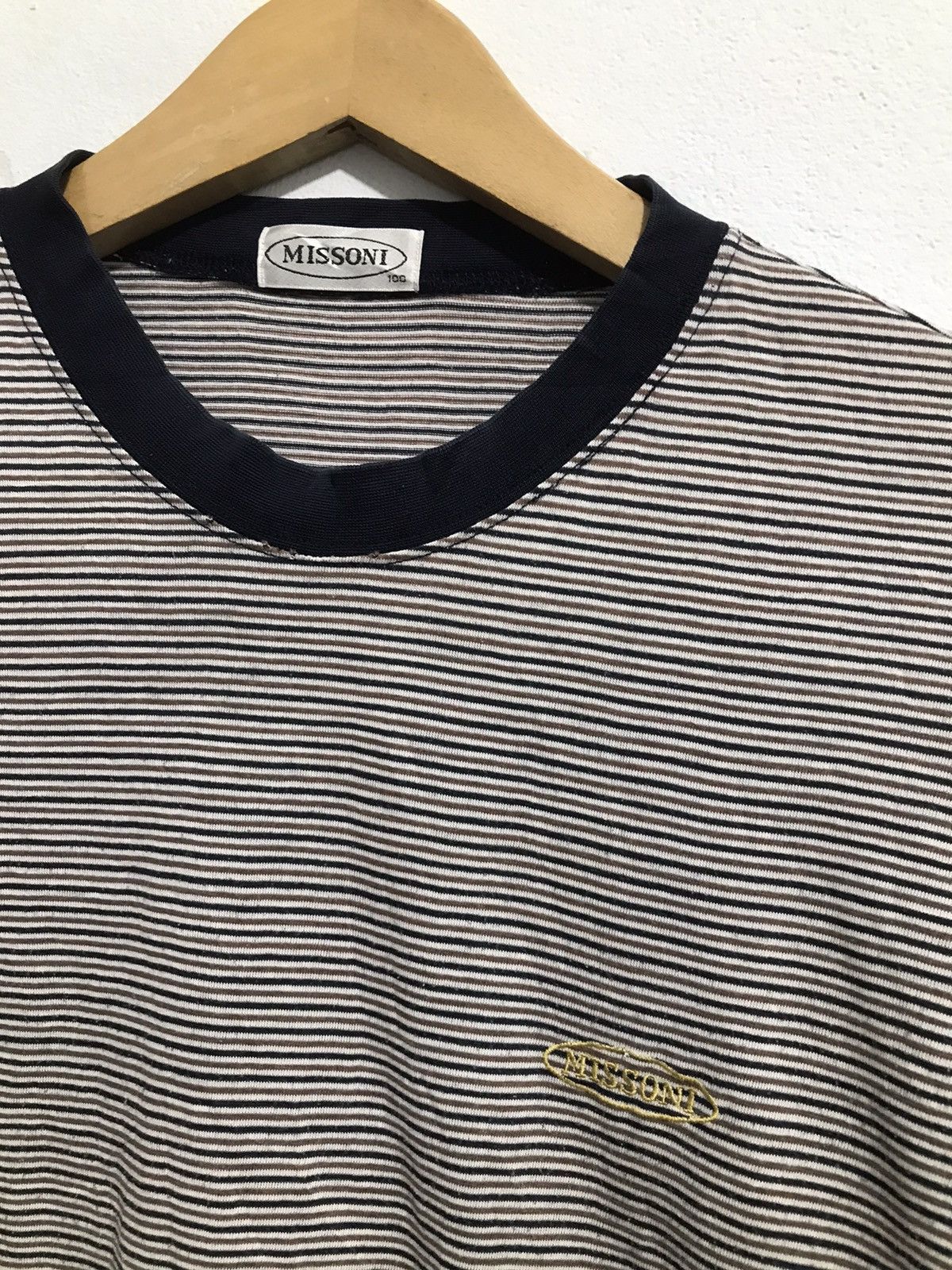 Missoni Missoni Stripe Logo tee Size US L / EU 52-54 / 3 - 3 Thumbnail