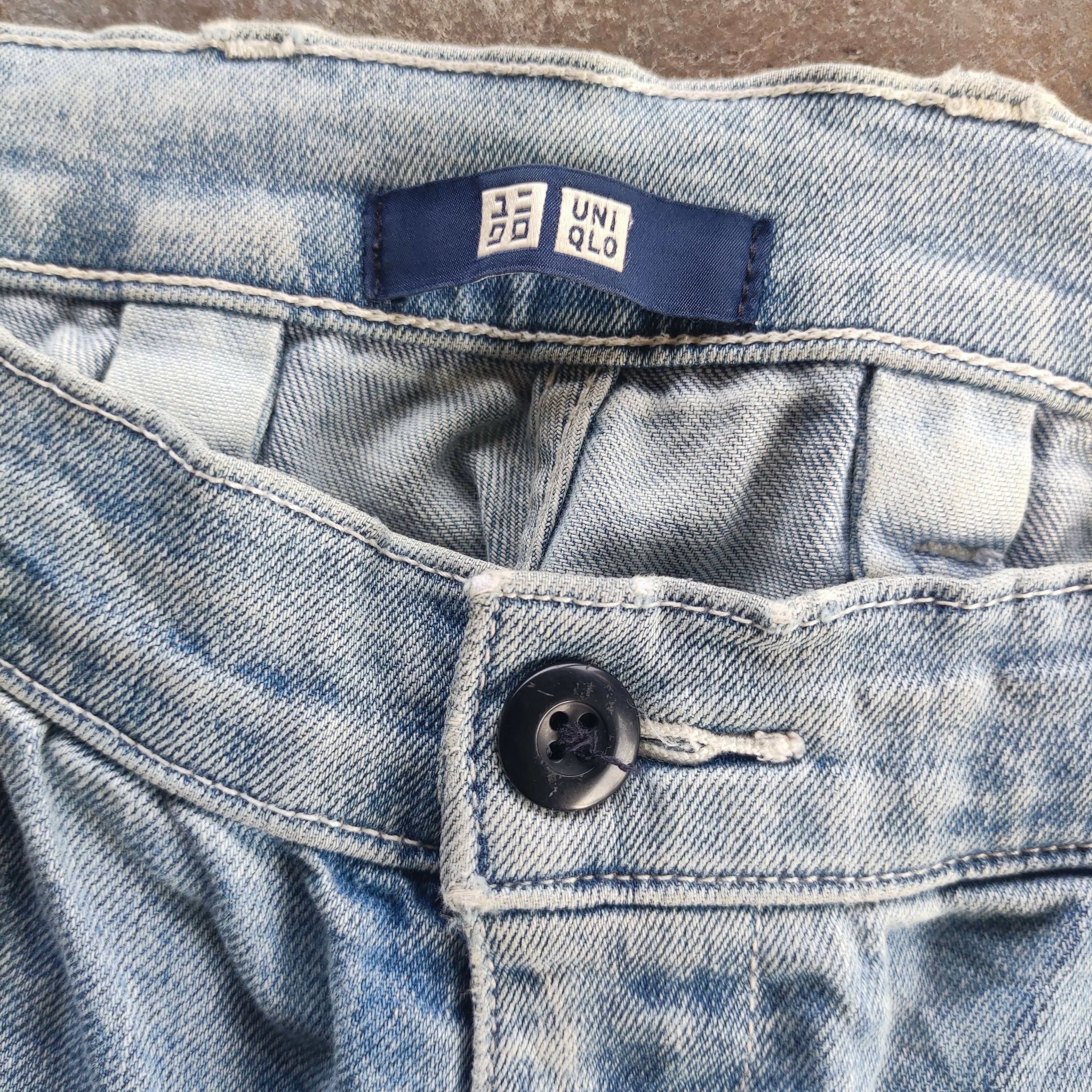 Japanese Brand Vintage Japanese Brand Buggy Jeans Faded Ripped Pants Size US 38 / EU 54 - 5 Thumbnail