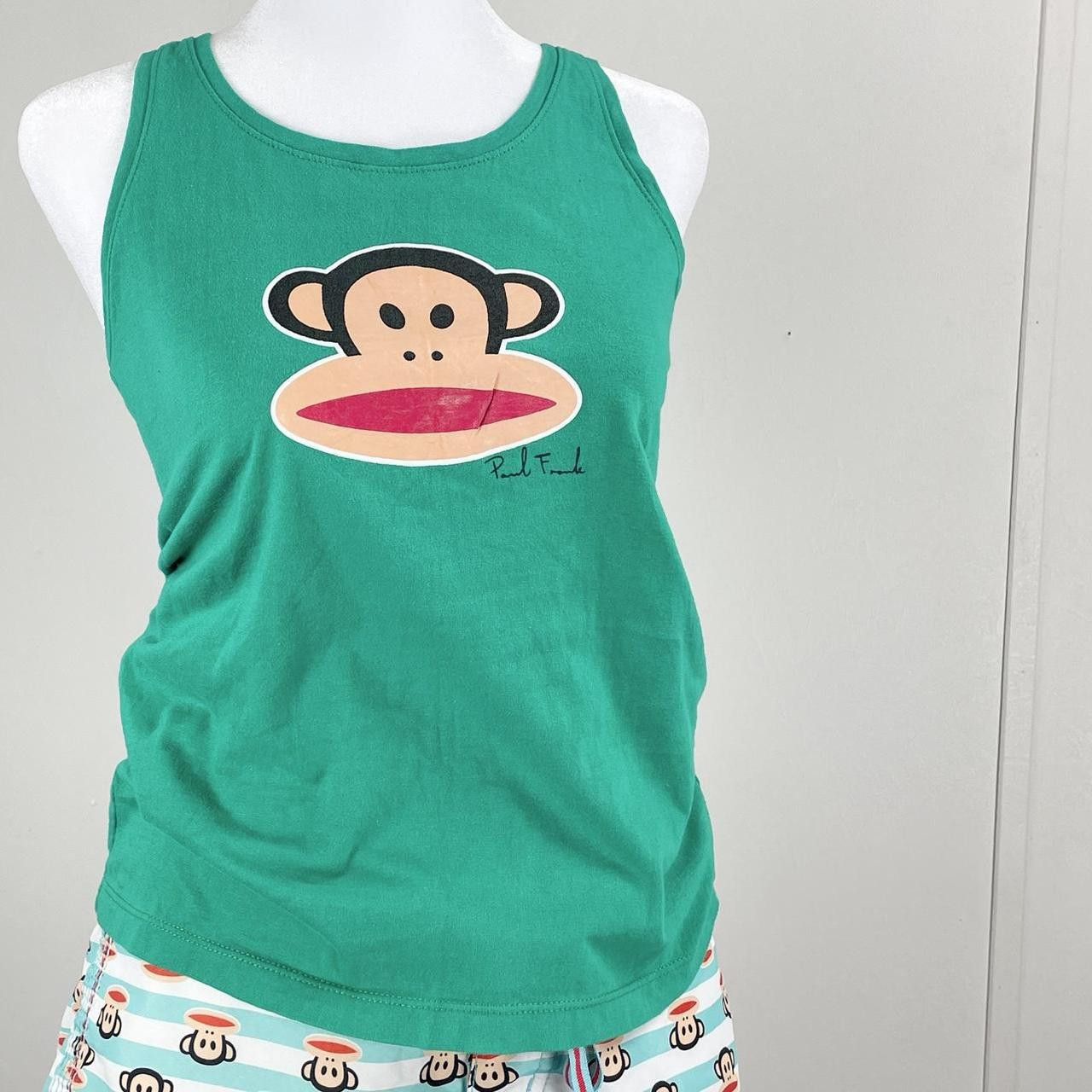 Paul Frank ✩ '05 Paul Frank Green Julius Tank Top ♡ Size S / US 4 / IT 40 - 2 Thumbnail