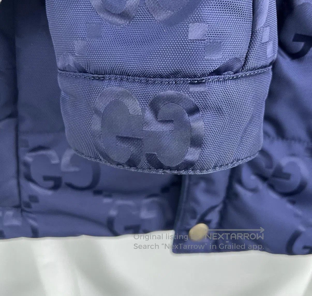 Gucci Blue Corduroy Button-Front Jacket Size S. Size US S / EU 44-46 / 1 - 7 Thumbnail