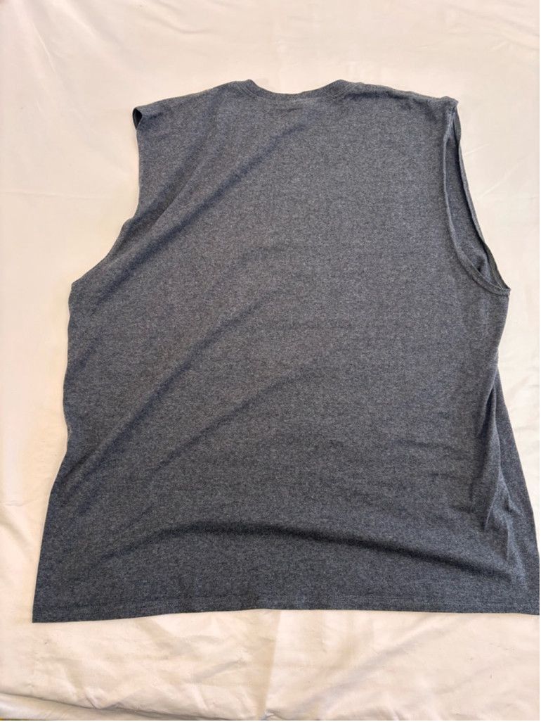 Jerzees Men's Jerzees Graphic Tank Top Size 2XL Gray Size US XL / EU 56 / 4 - 12 Thumbnail