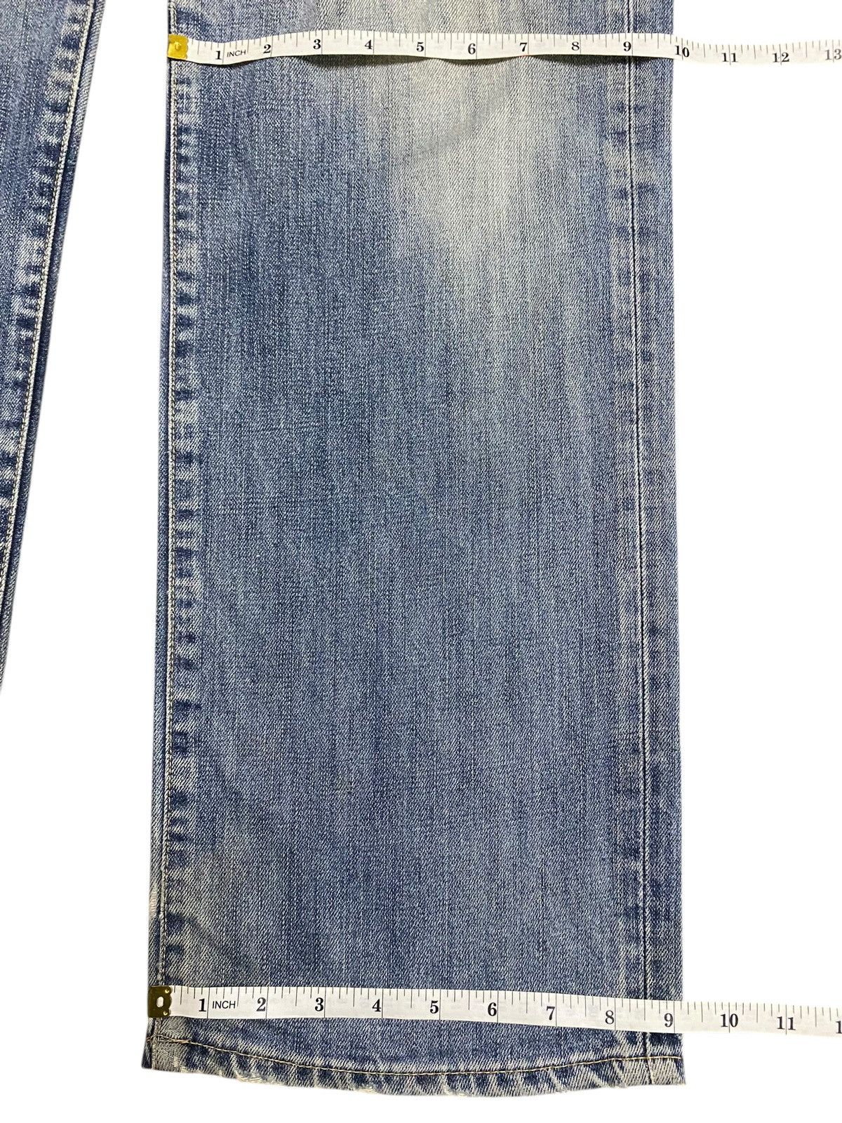 Japanese Brand Vtg Japanese Brand Uniqlo Faded Wash Distressed Loose Jeans Size US 36 / EU 52 - 15 Thumbnail