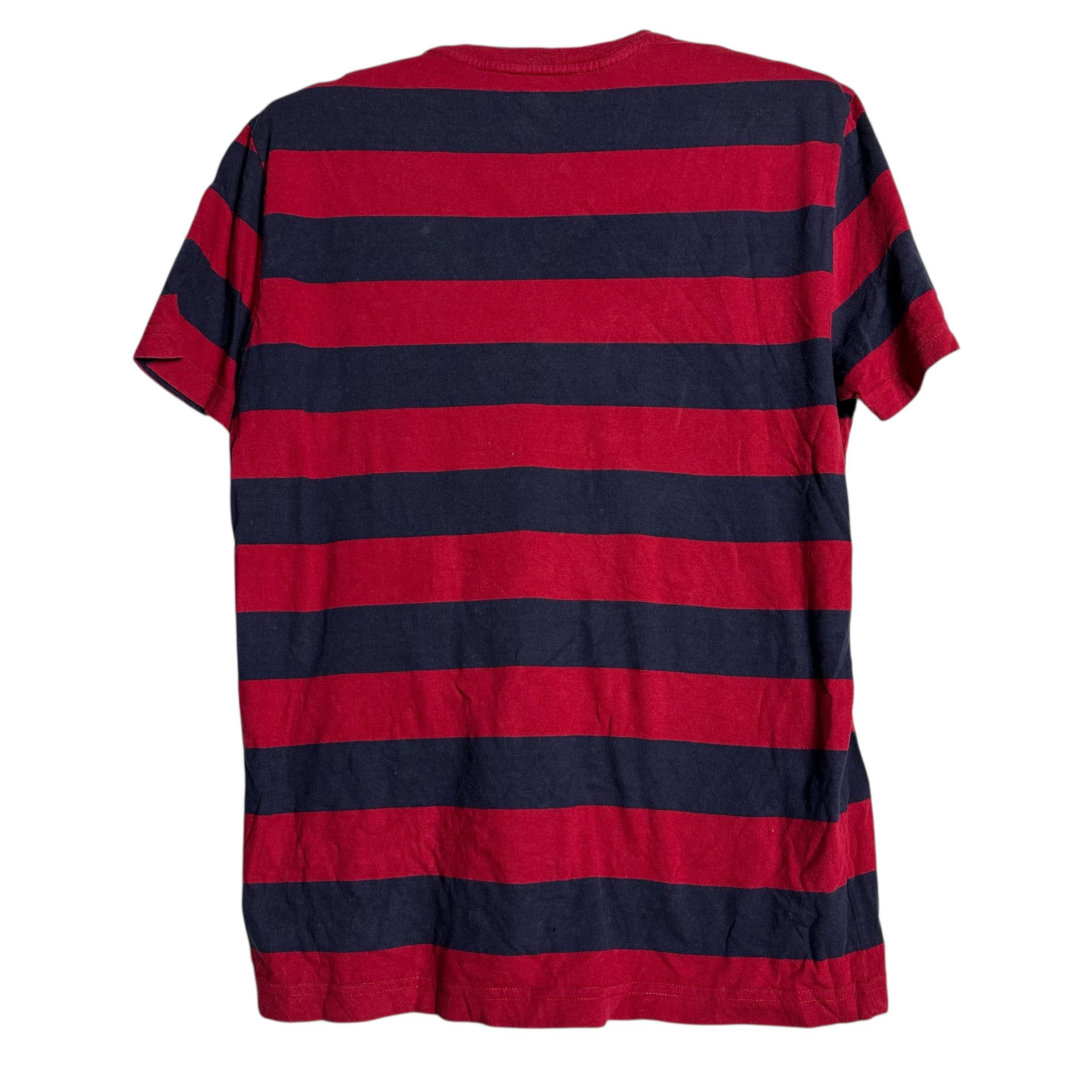 Lacoste 🔥RARE🔥Lacoste Stripes V-Neck T-shirt Size S / US 4 / IT 40 - 3 Thumbnail