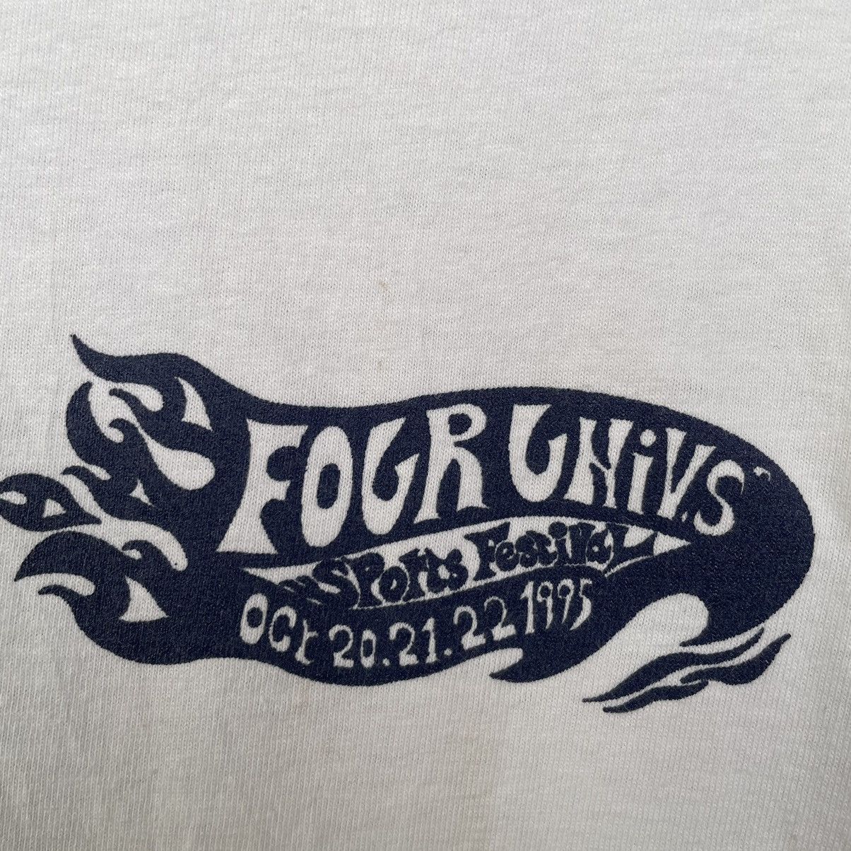 NCAA × Vintage Vintage 1990s Four University Sports Festival NCAA T Shirt Size US M / EU 48-50 / 2 - 6 Thumbnail