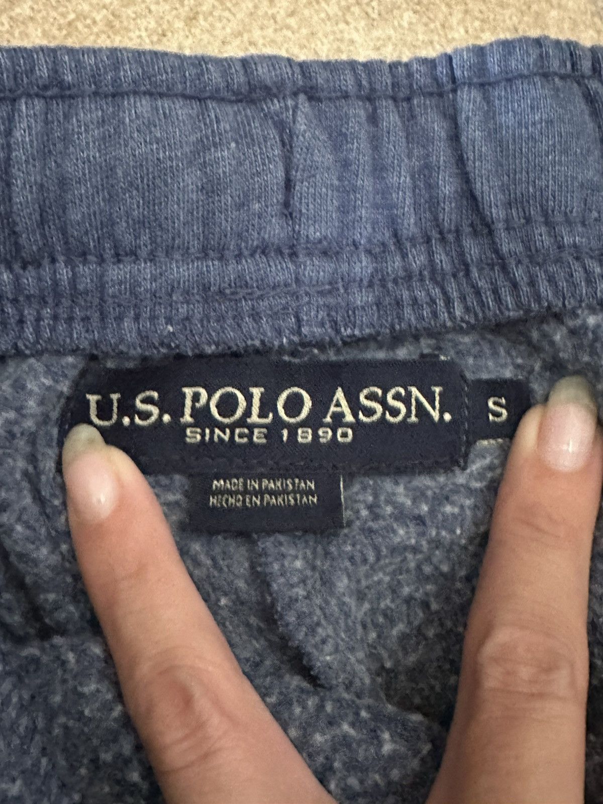 U.S. Polo Assn. blue polo joggers Size US 32 / EU 48 - 4 Thumbnail